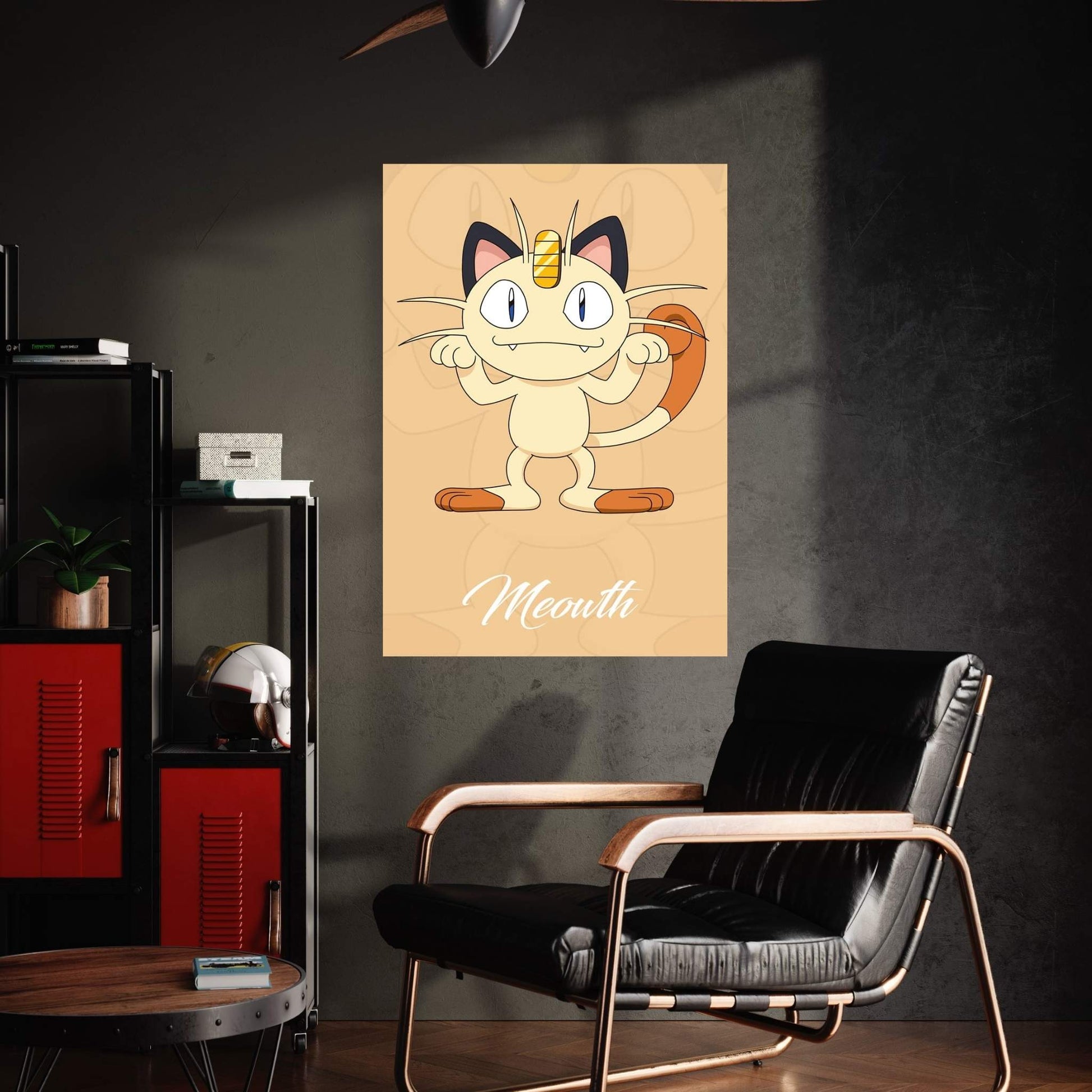 Pokémon - Meowth Canvas Wall Art - Y Canvas