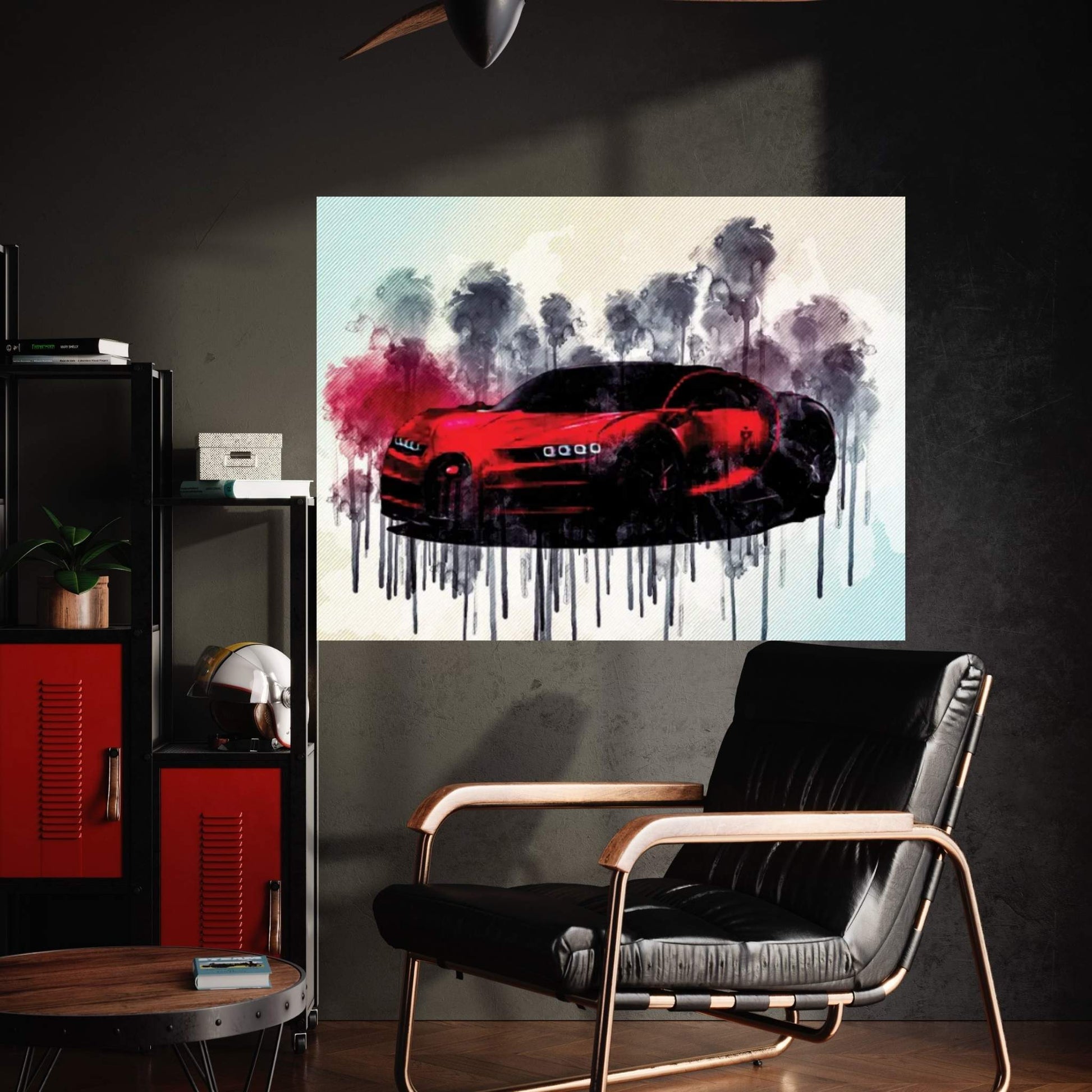 Bugatti Chiron Sport 2019 Hypercar Tuning Canvas Wall Art - Y Canvas