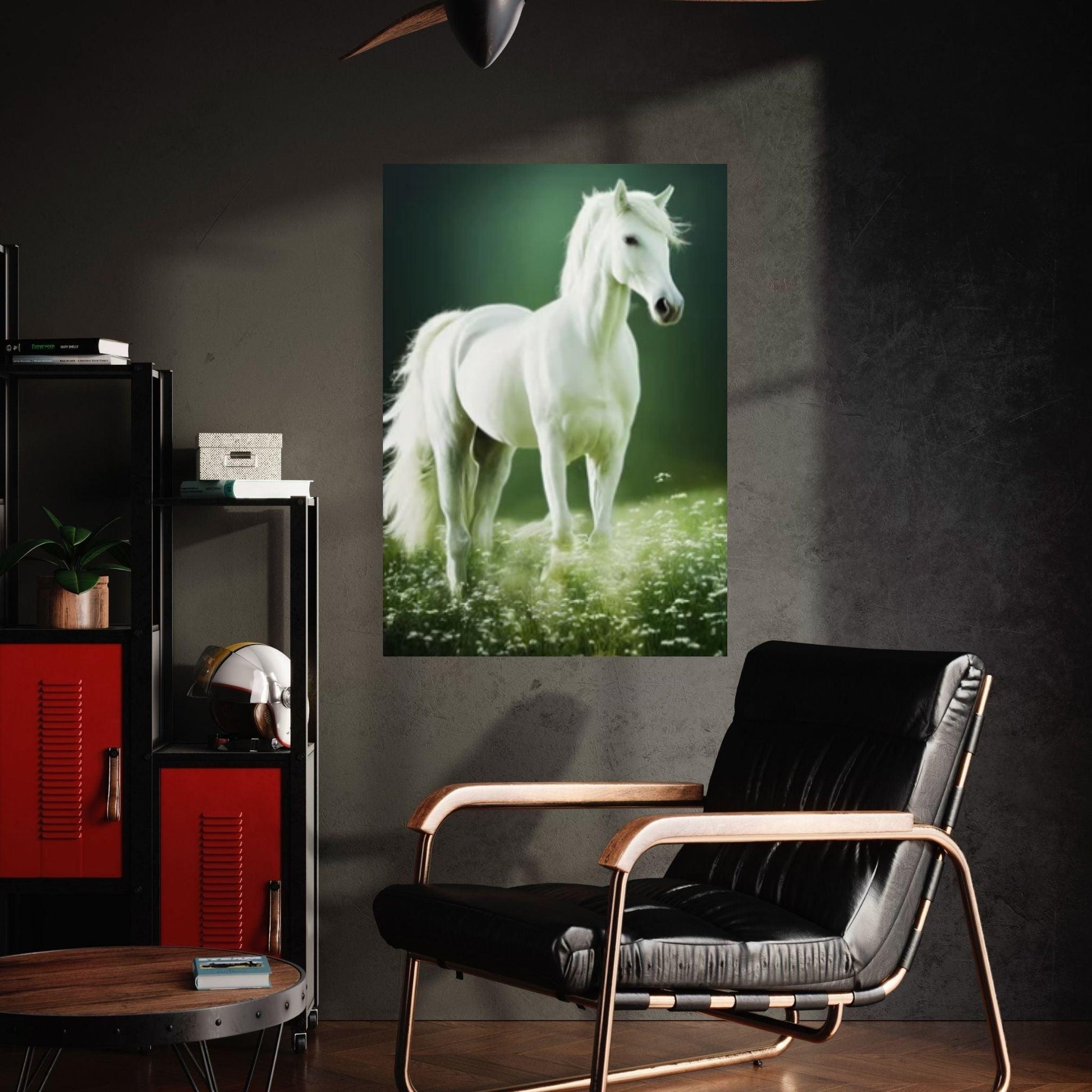 Horse Painting Large Canvas Art, Horse Decor Horse Oil Painting Poster Wall Art - Y Canvas