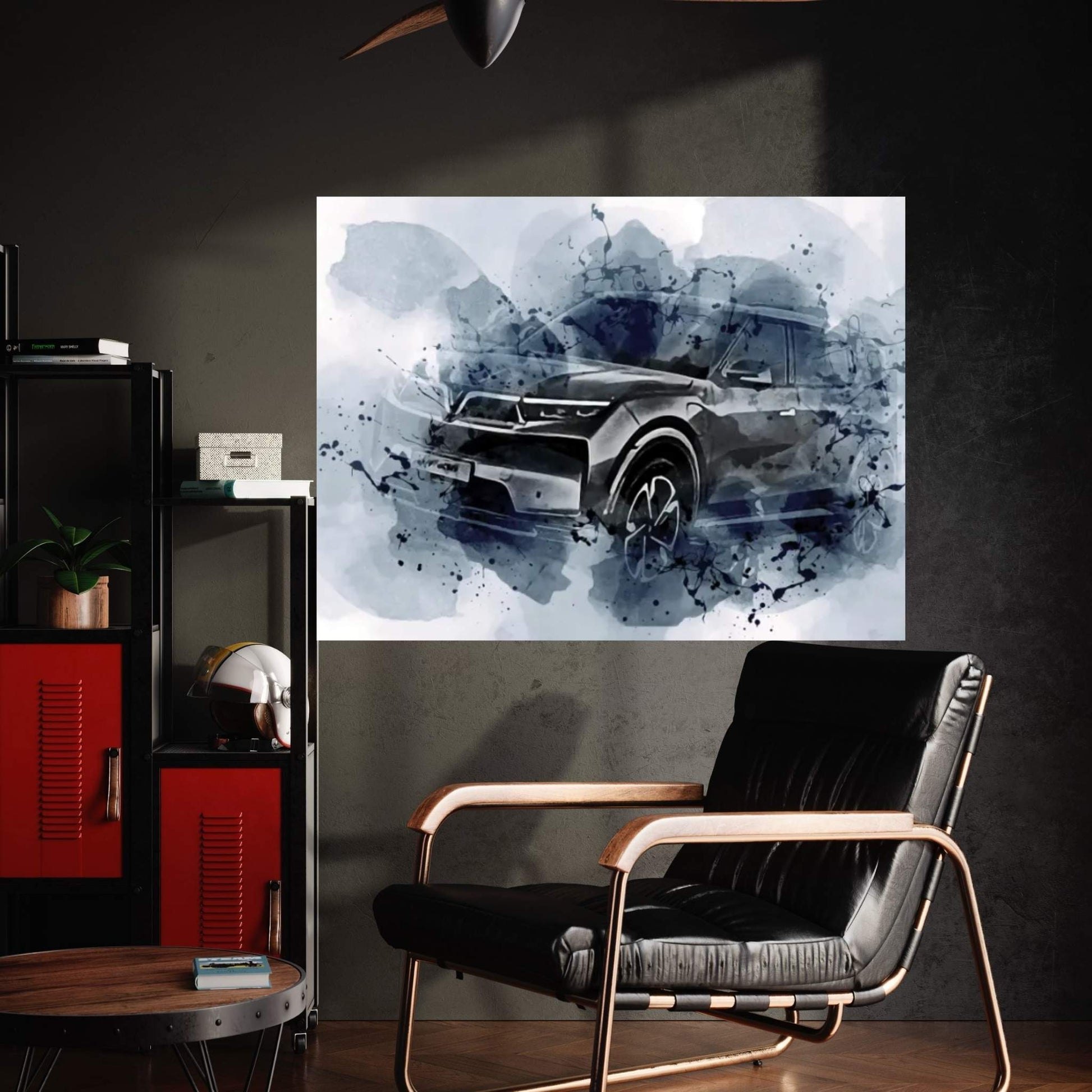 Vinfast Vf E36 2021 Full-Size Crossover Exterior Canvas Wall Art - Y Canvas