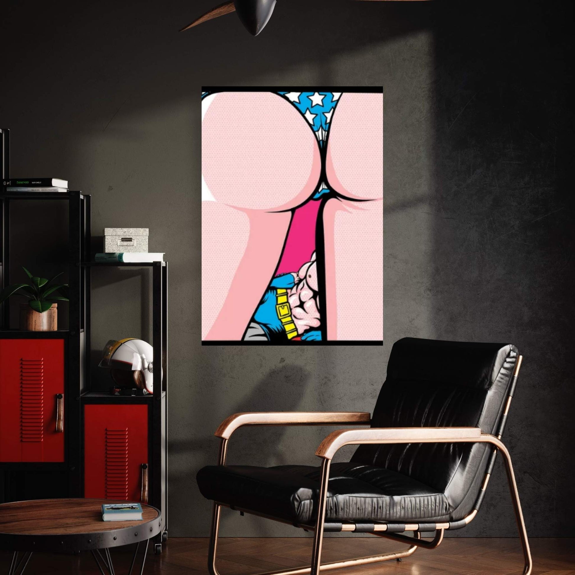 Heroes Love VI Canvas Wall Art - Y Canvas