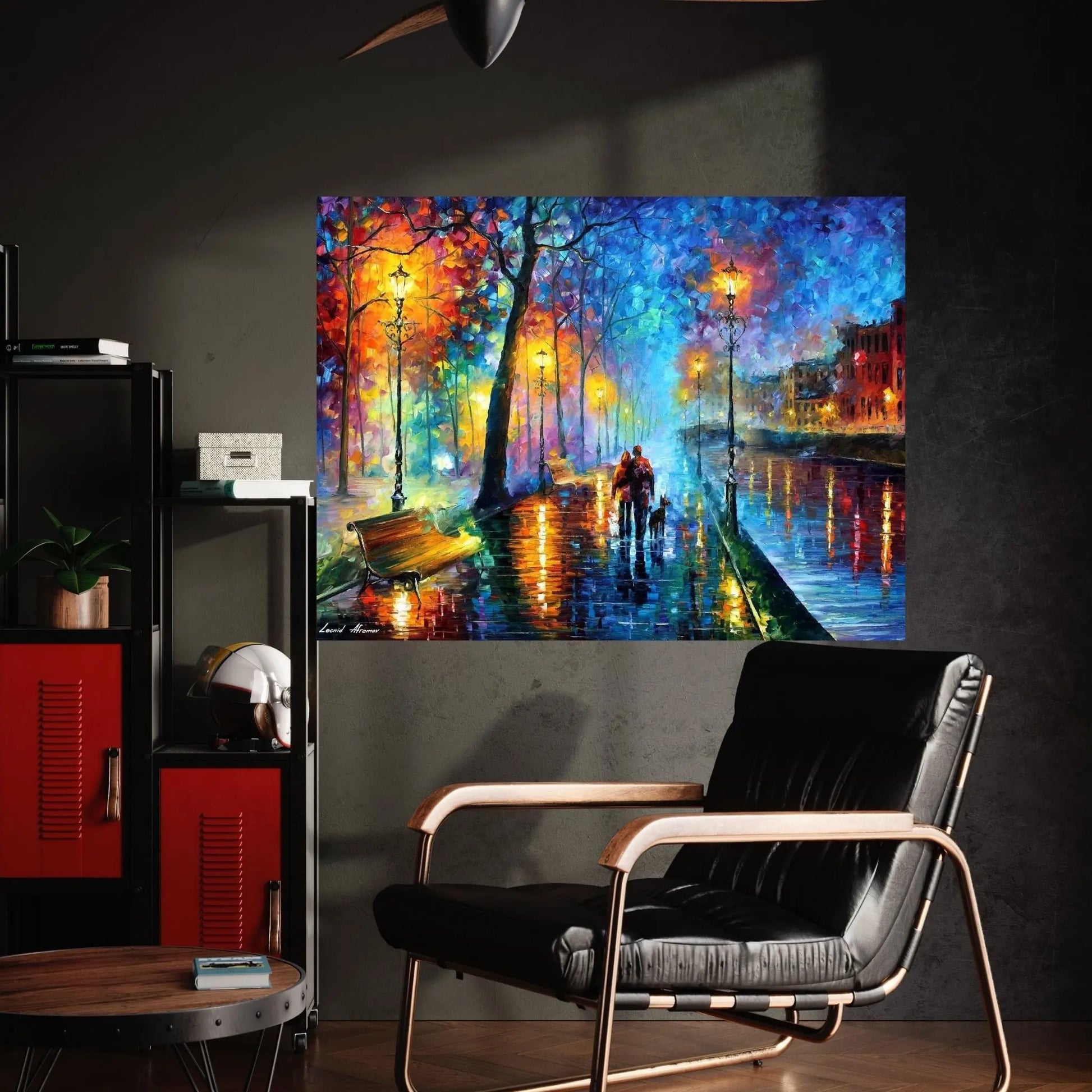 Melody Of The Night Canvas Wall Art - Y Canvas