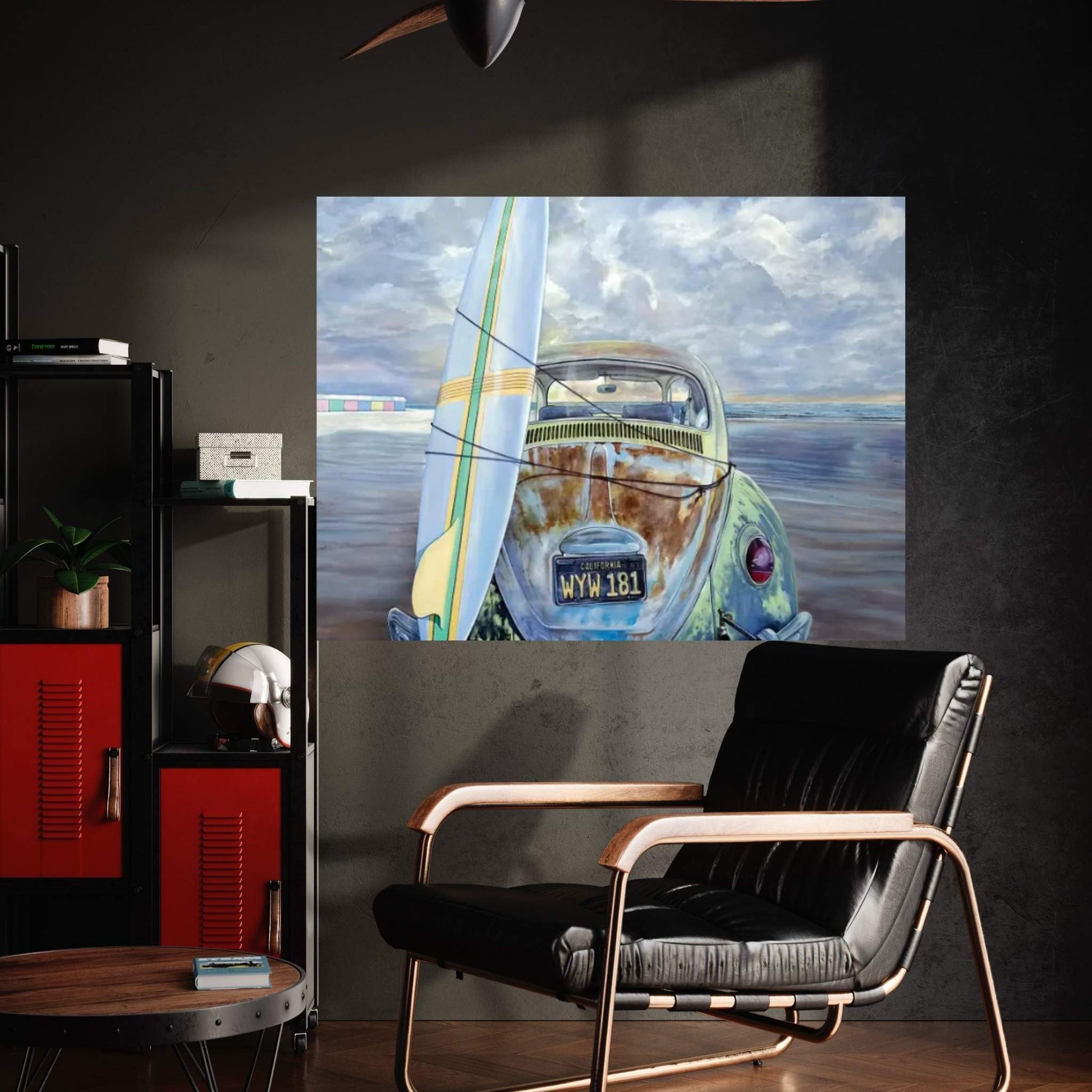 Surf Canvas Wall Art - Y Canvas