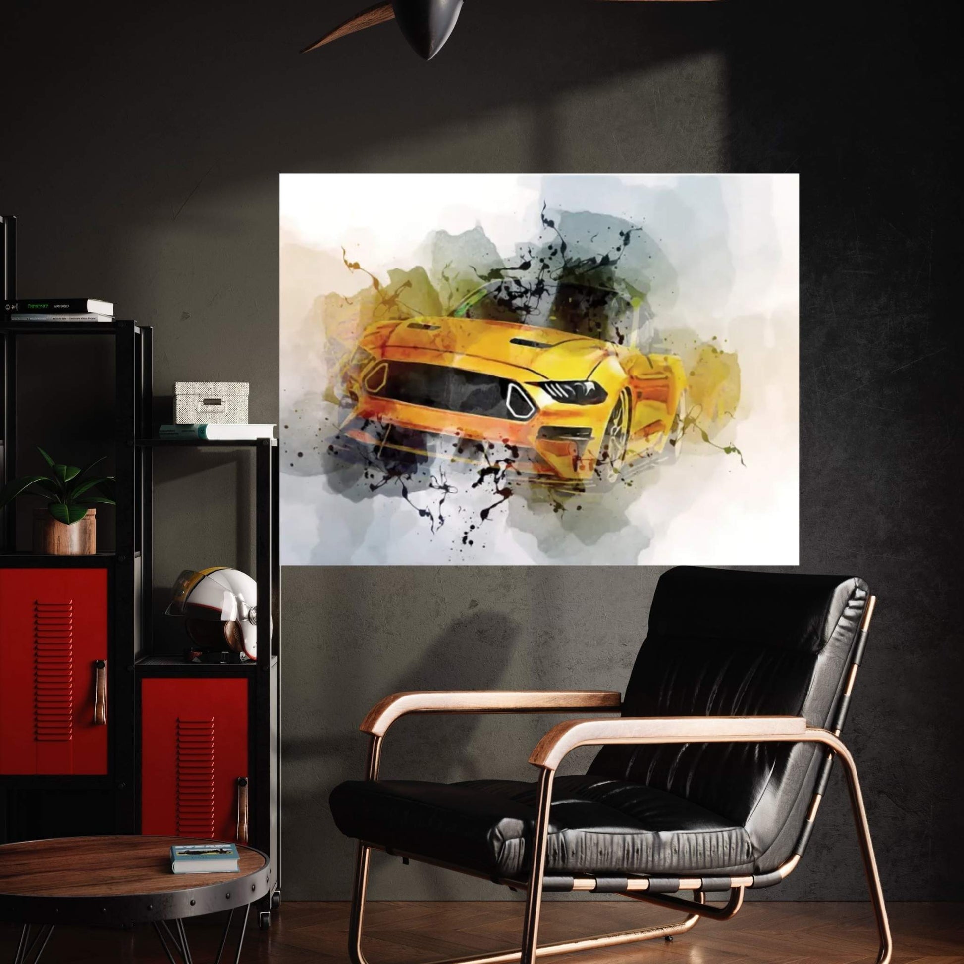 Ford Mustang Shelby Gt500 2021 Canvas Wall Art - Y Canvas