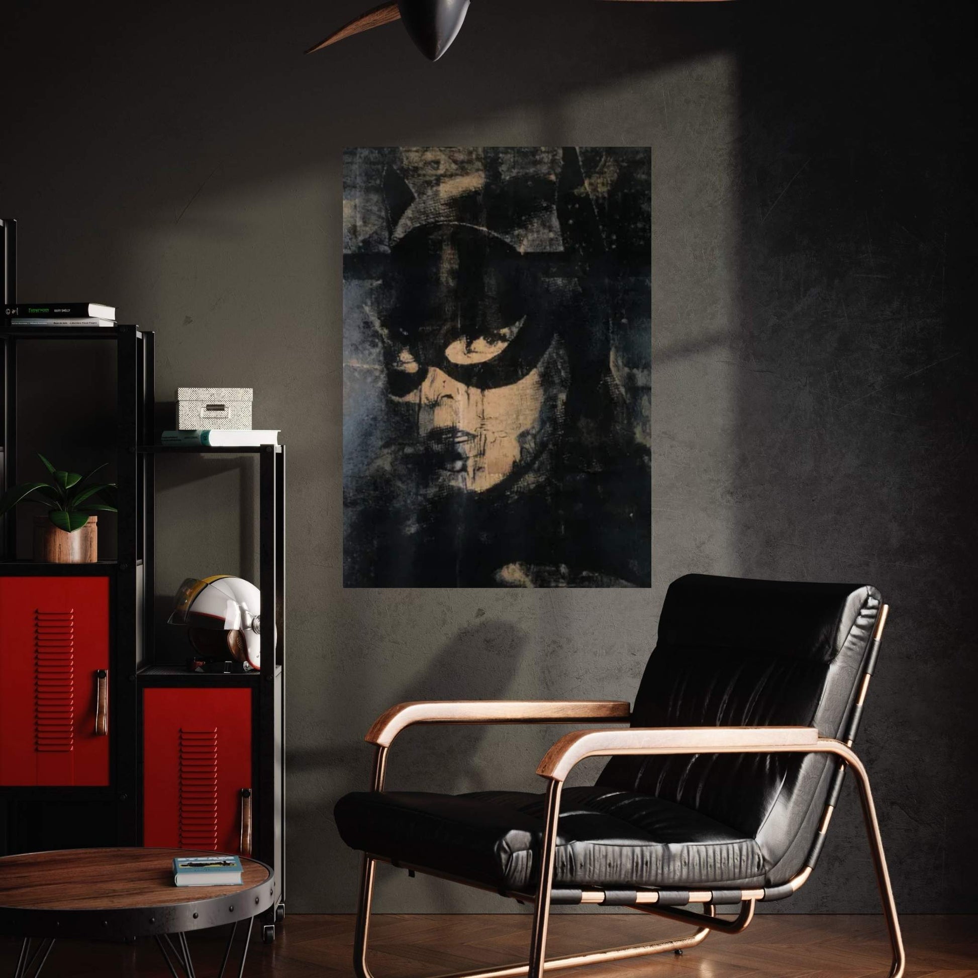 Darkness Batgirl Dark Knight Canvas Wall Art - Y Canvas