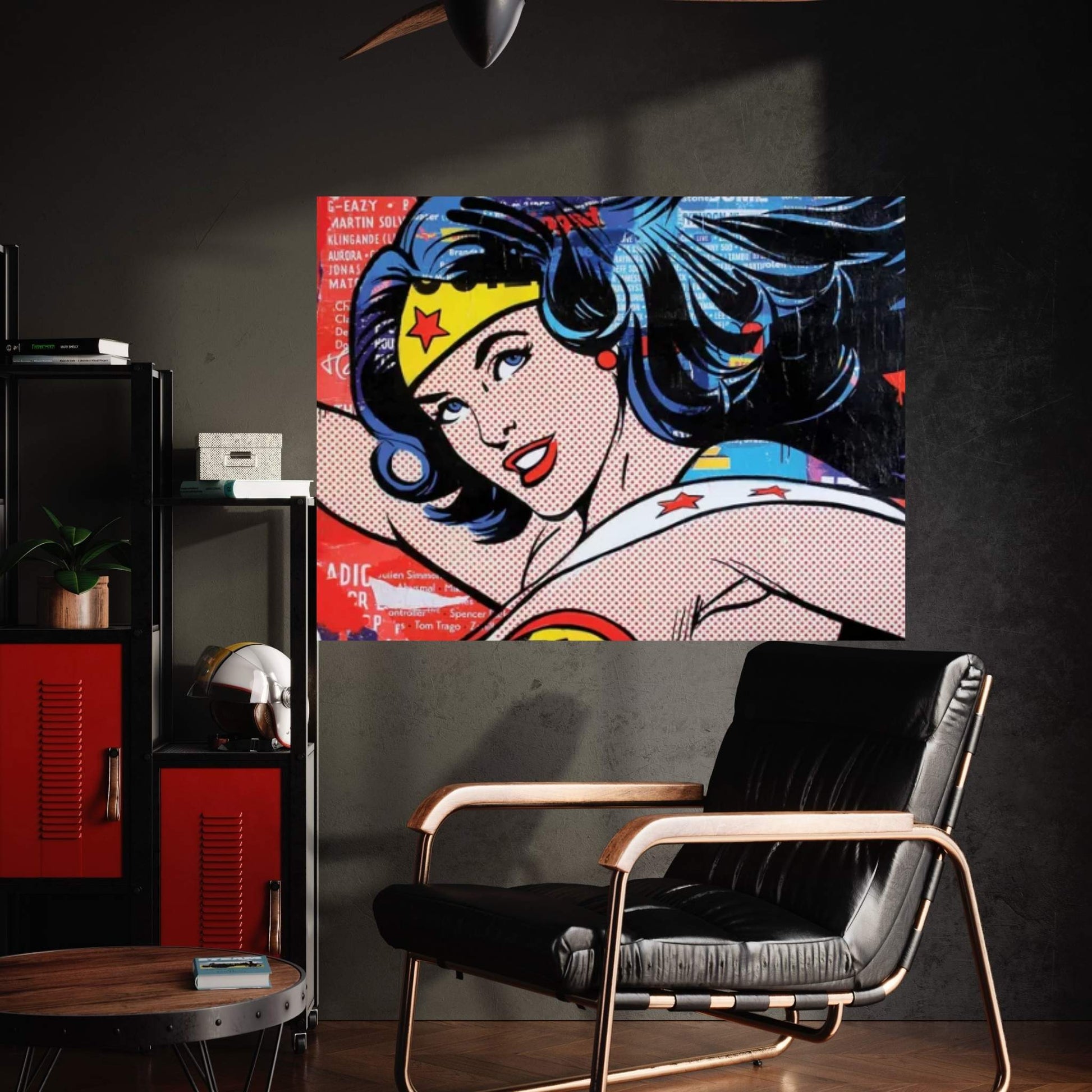 Wonder Woman I Canvas Wall Art - Y Canvas