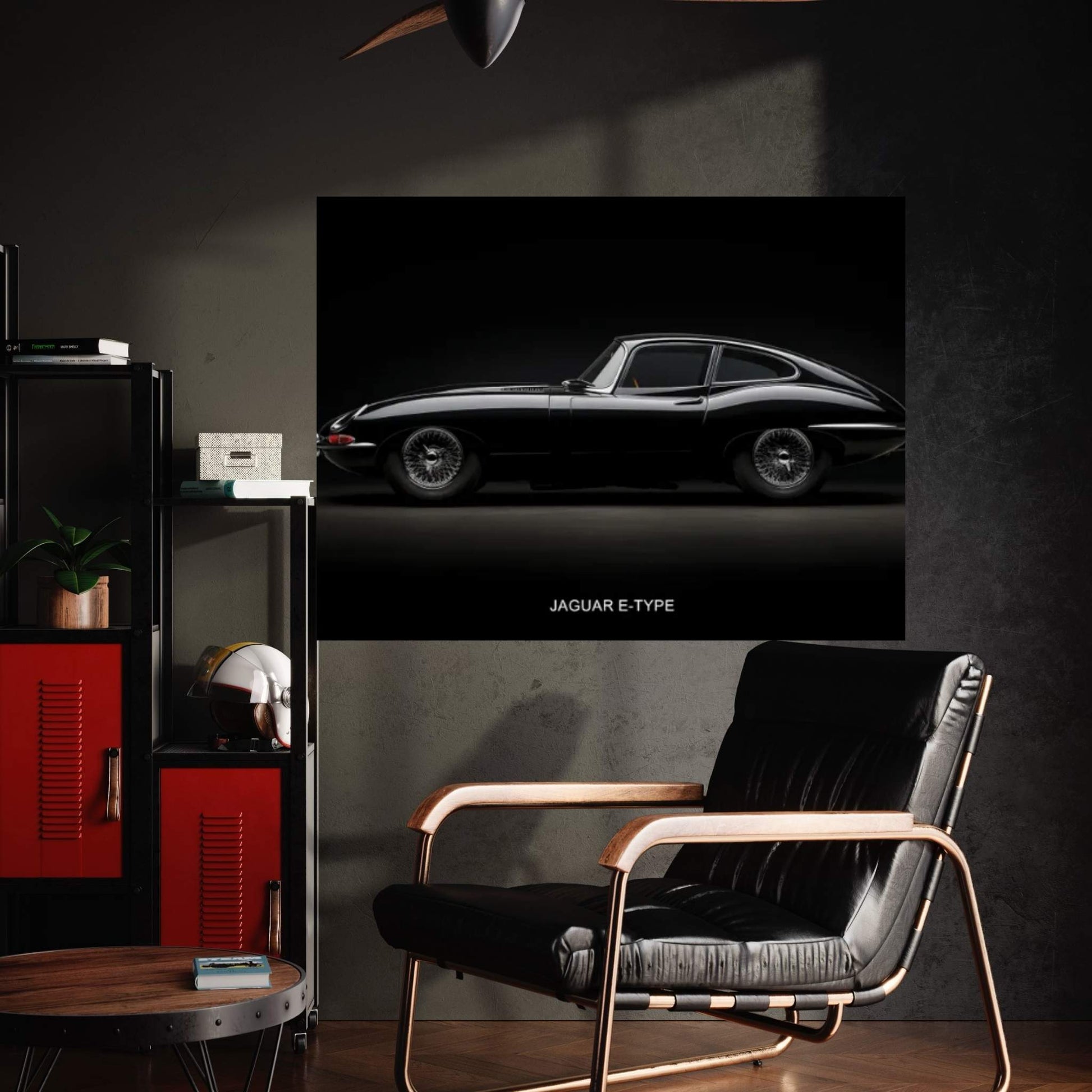 Jaguar E-Type Canvas Wall Art - Y Canvas