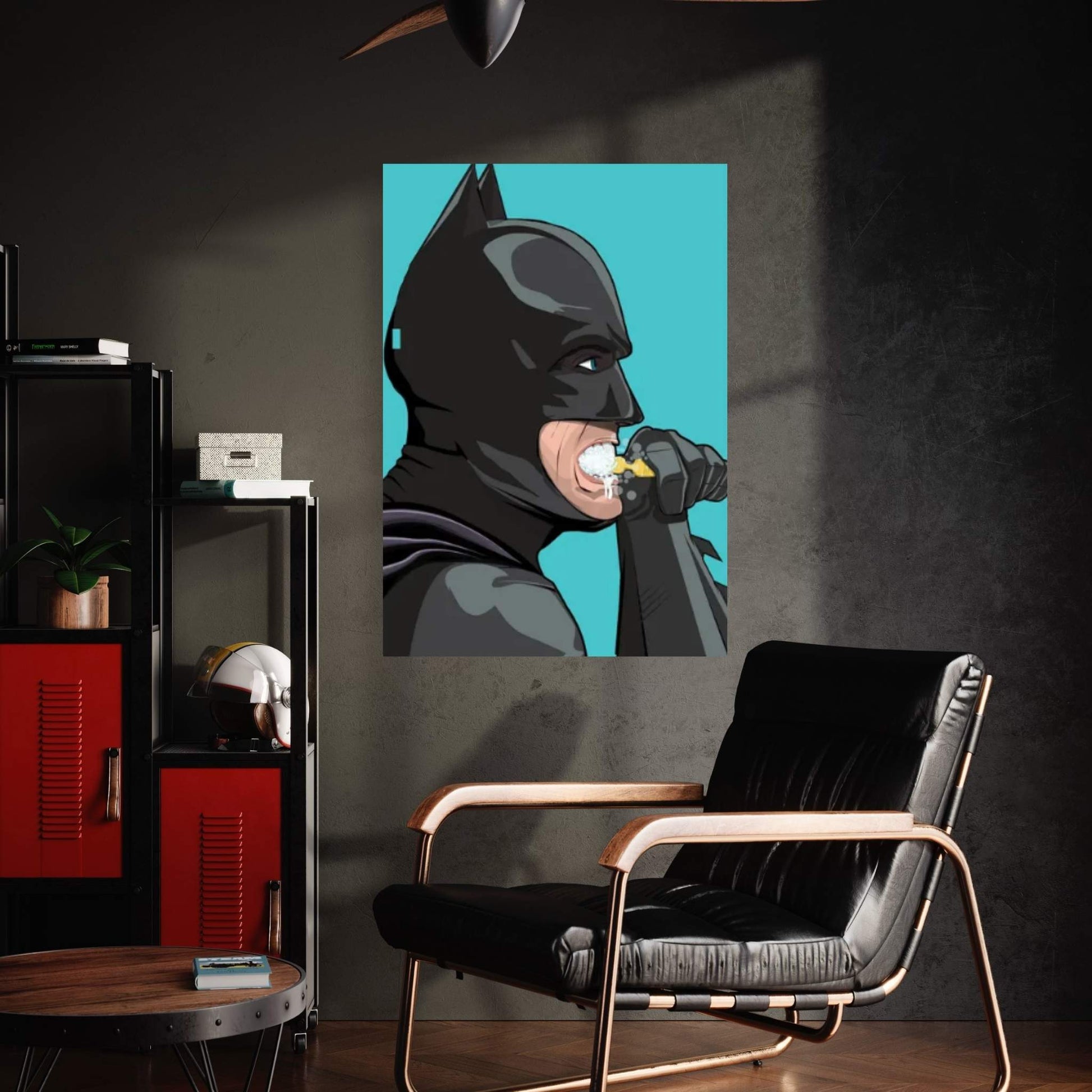 Bat Teeth Canvas Wall Art - Y Canvas