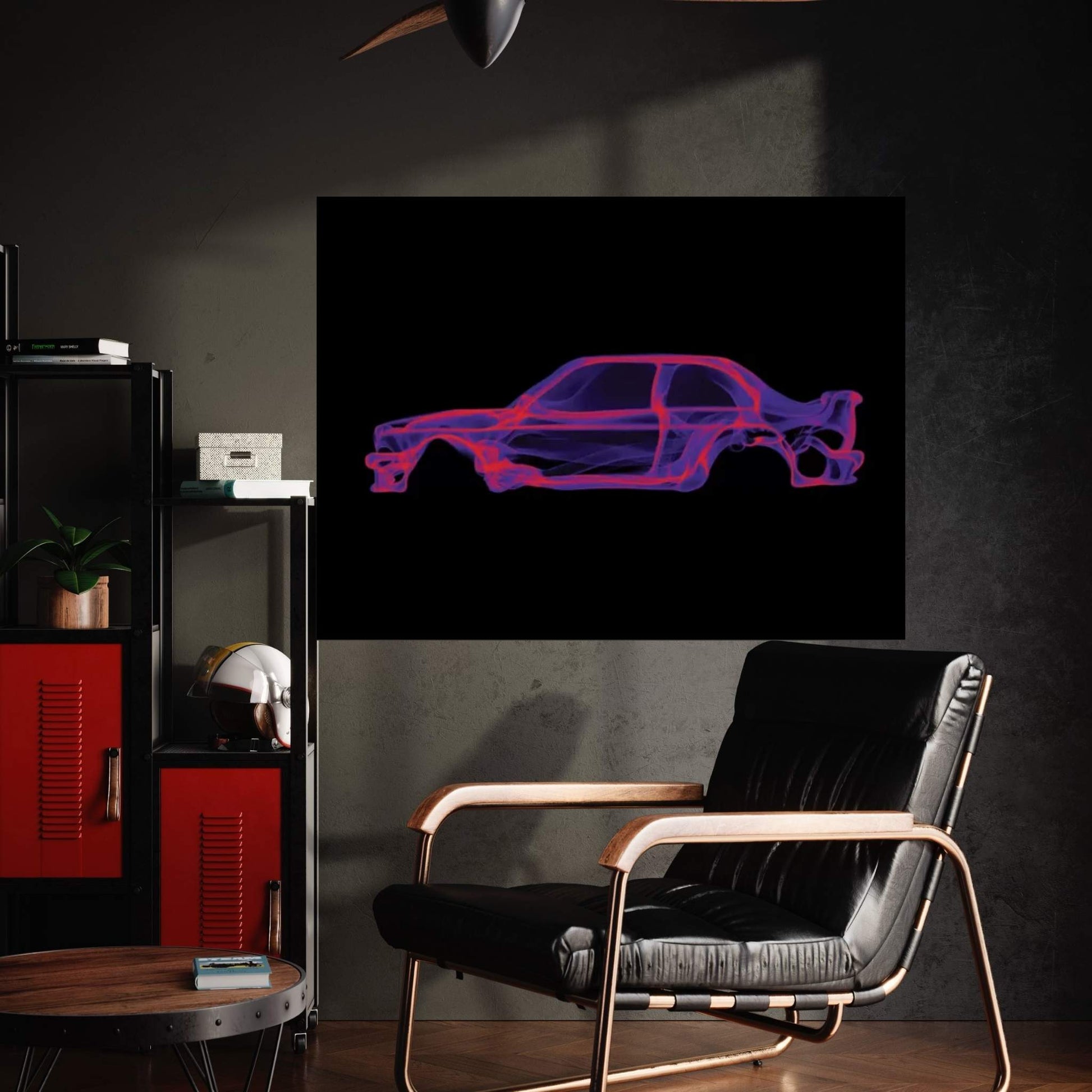 BMW E30 M3 Canvas Wall Art - Y Canvas