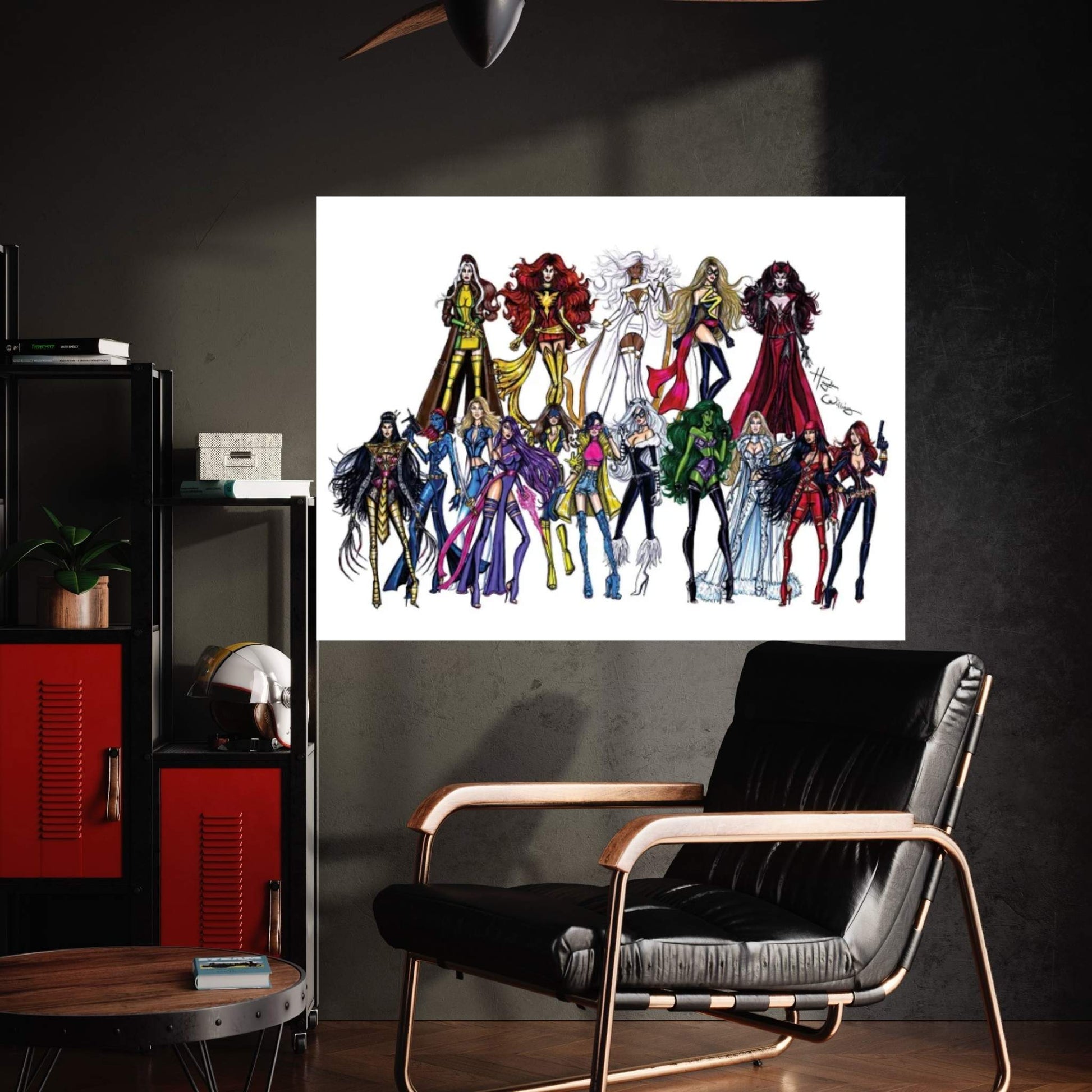 Marvel Divas Canvas Wall Art - Y Canvas