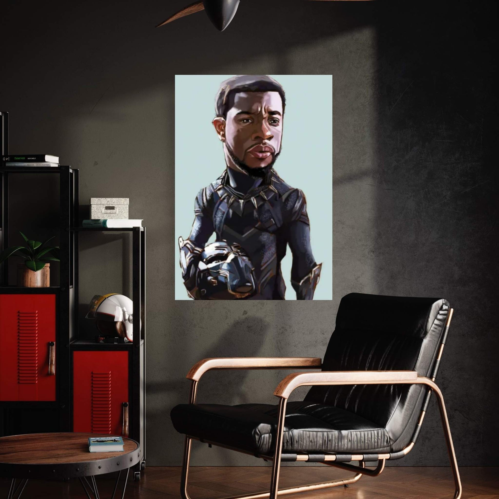 Chadwick Boseman Canvas Wall Art - Y Canvas