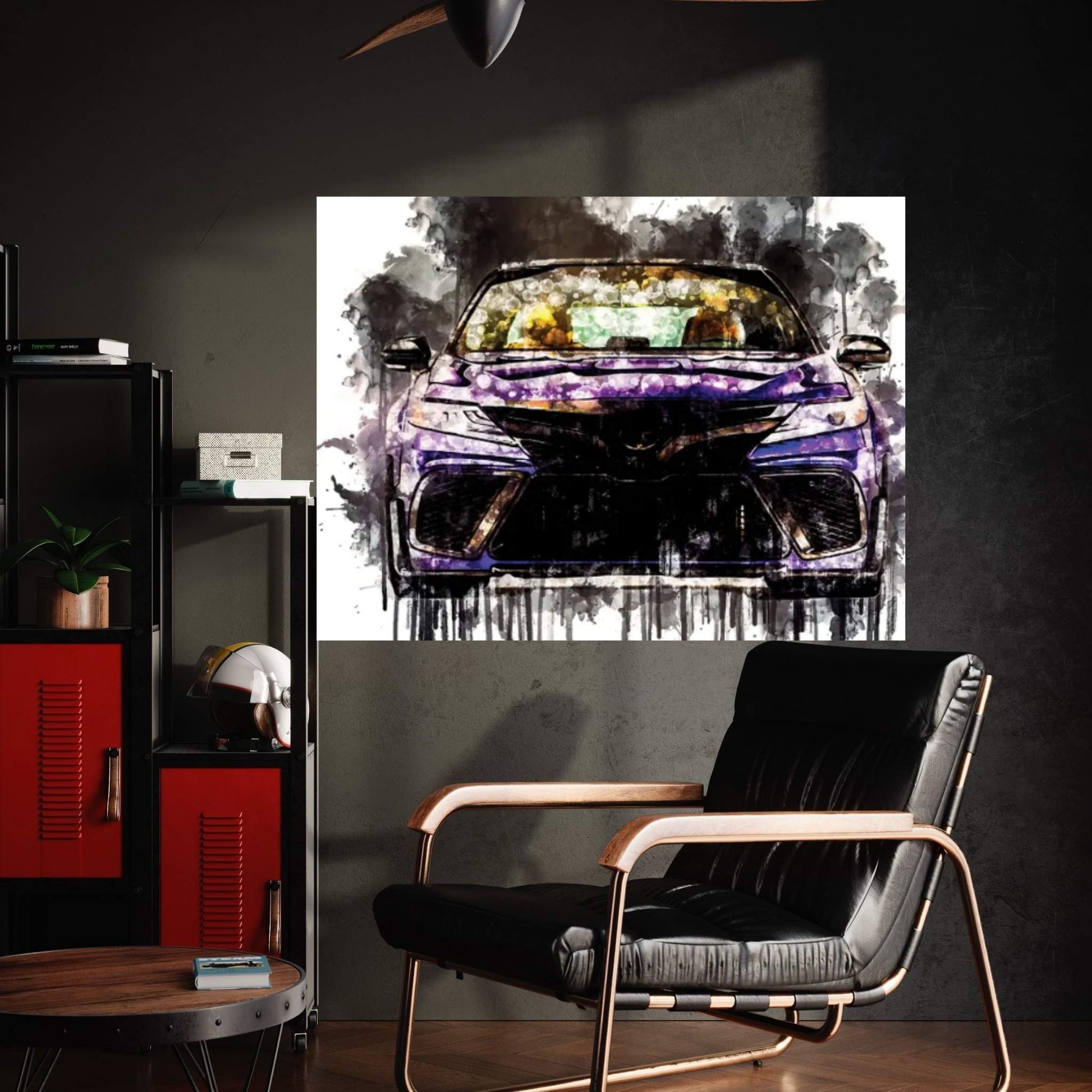 2017 Toyota Camry Rutledge Wood Vehicle CCXCVIII Canvas Wall Art - Y Canvas