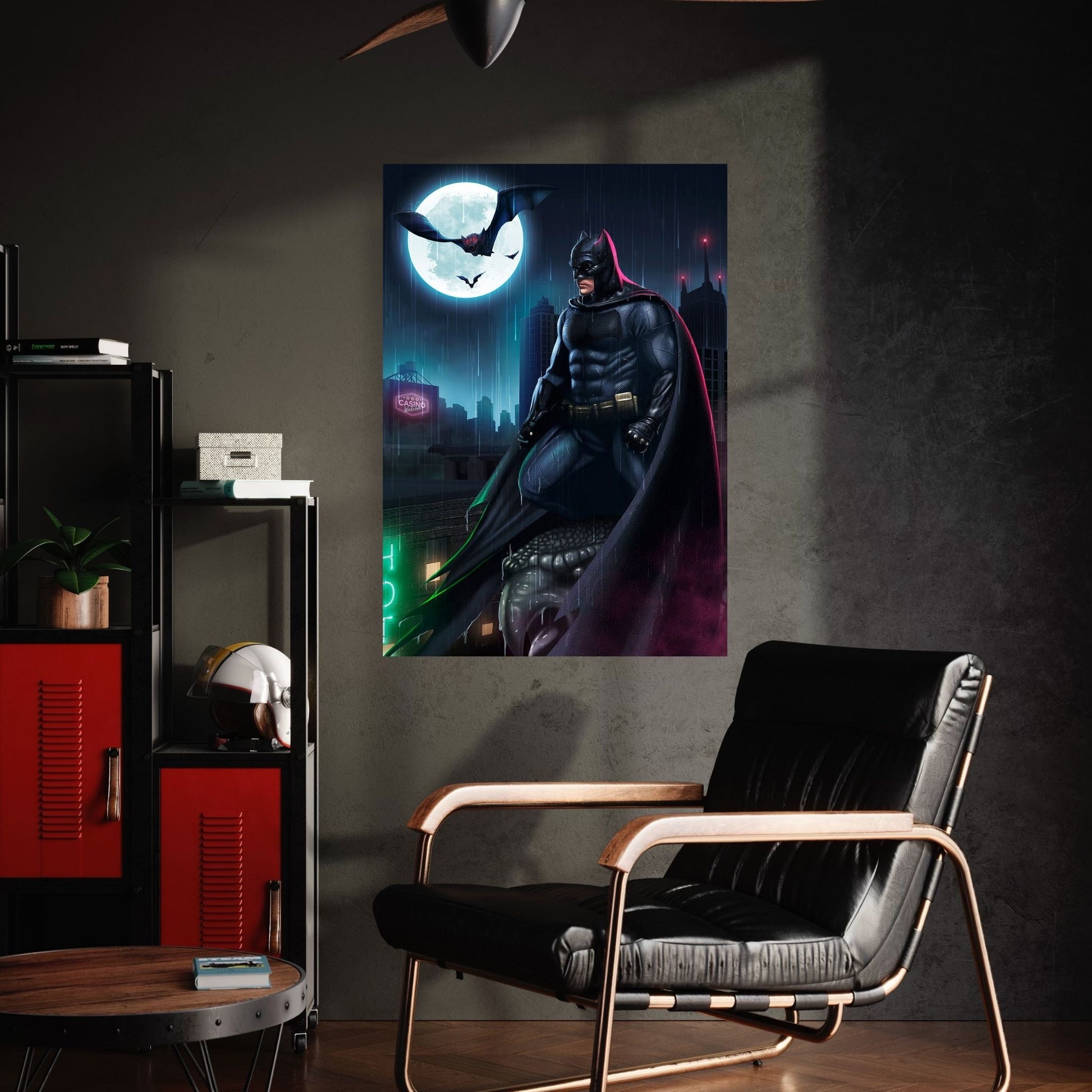 Batman Canvas Wall Art - Y Canvas