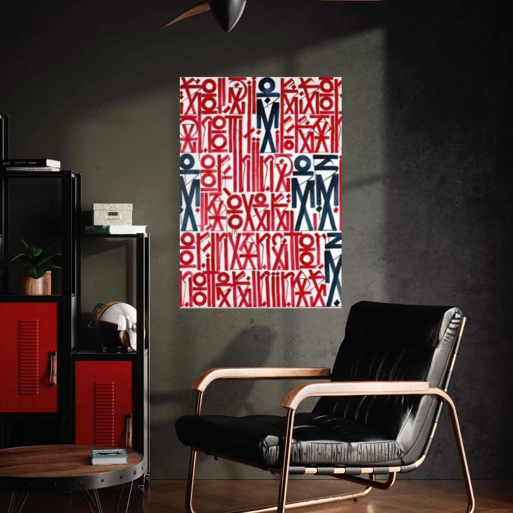 Abstract Retna Wall Art Graffiti American Black & White Reproduction Painting Wall Art - Y Canvas