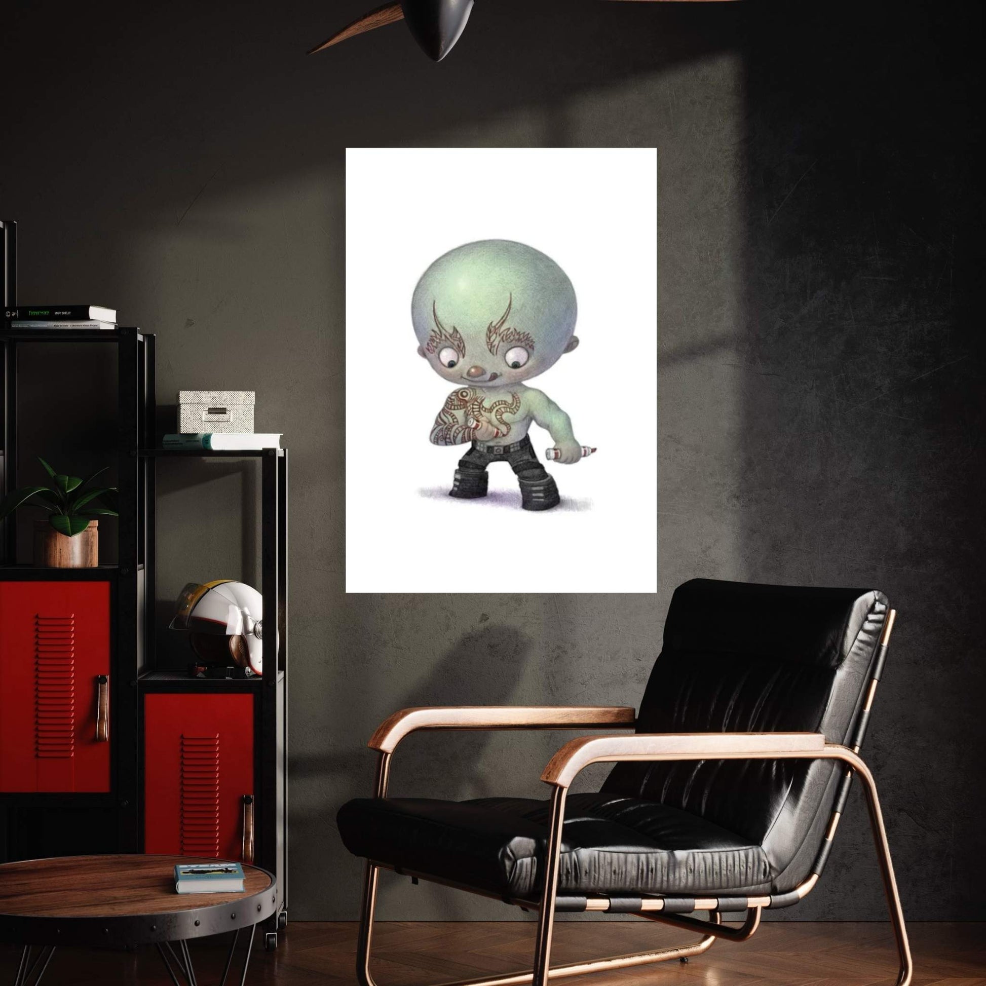 Drax Canvas Wall Art - Y Canvas