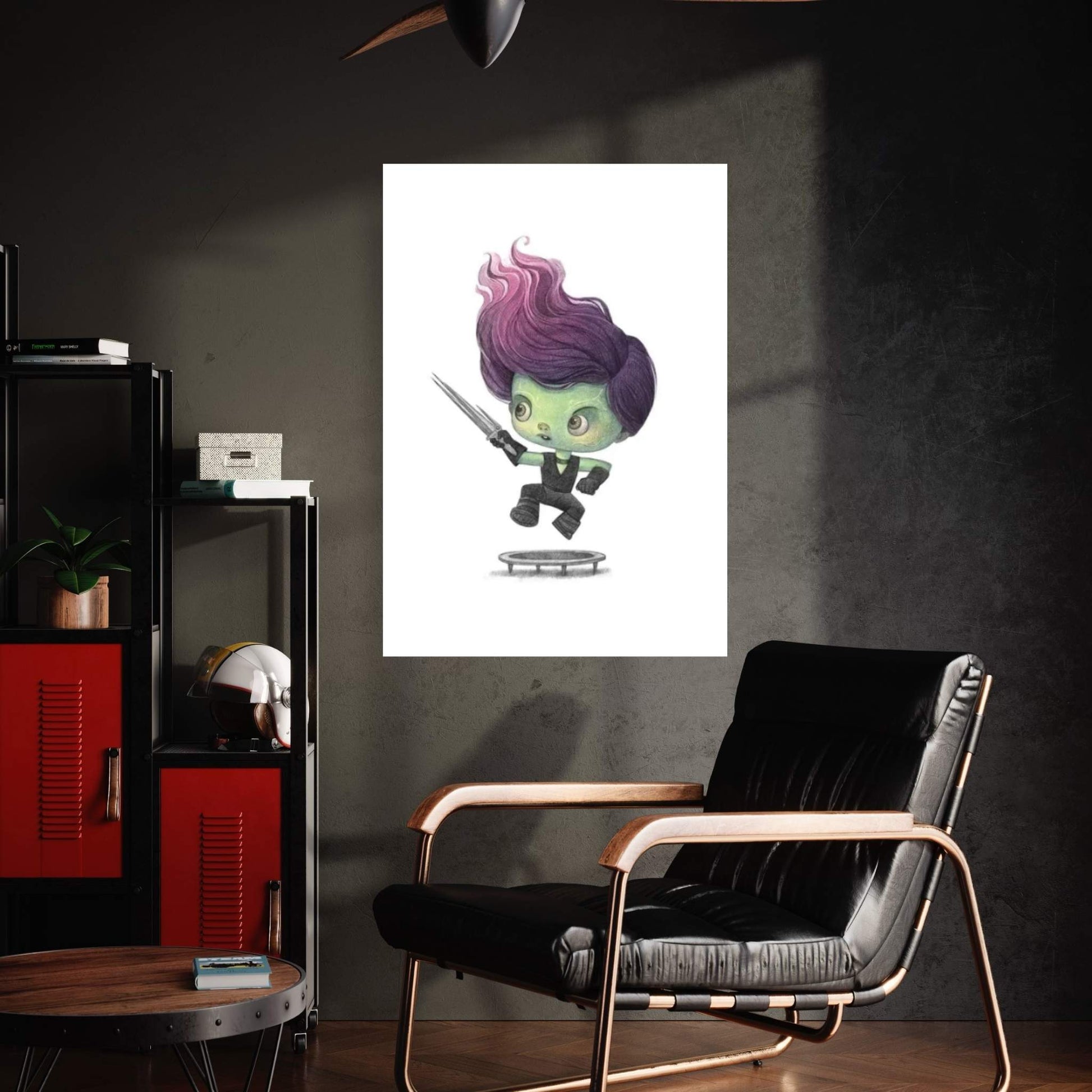 Baby Gamora Canvas Wall Art - Y Canvas