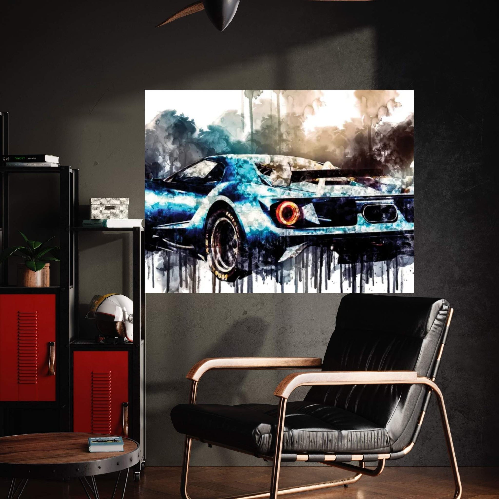 2017 Ford GT Concept Canvas Wall Art - Y Canvas