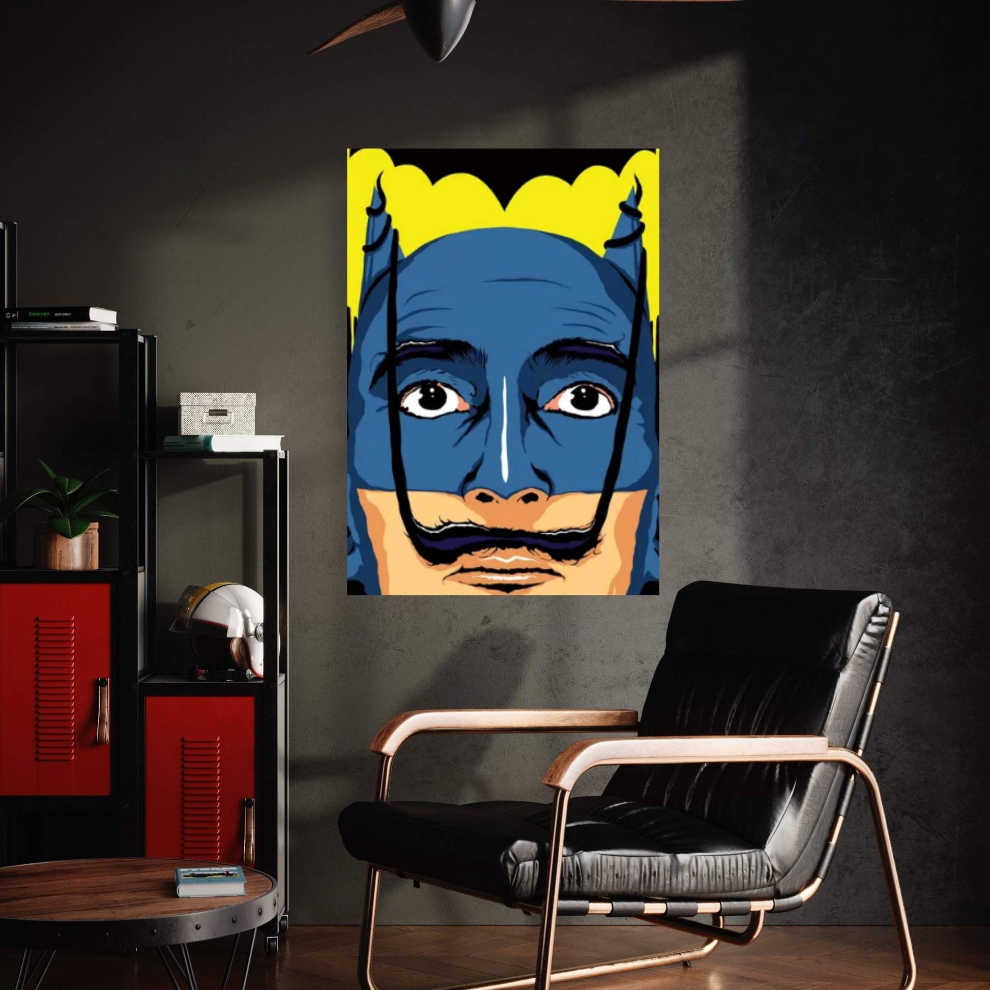 Dali Batman Batman Canvas Wall Art - Y Canvas