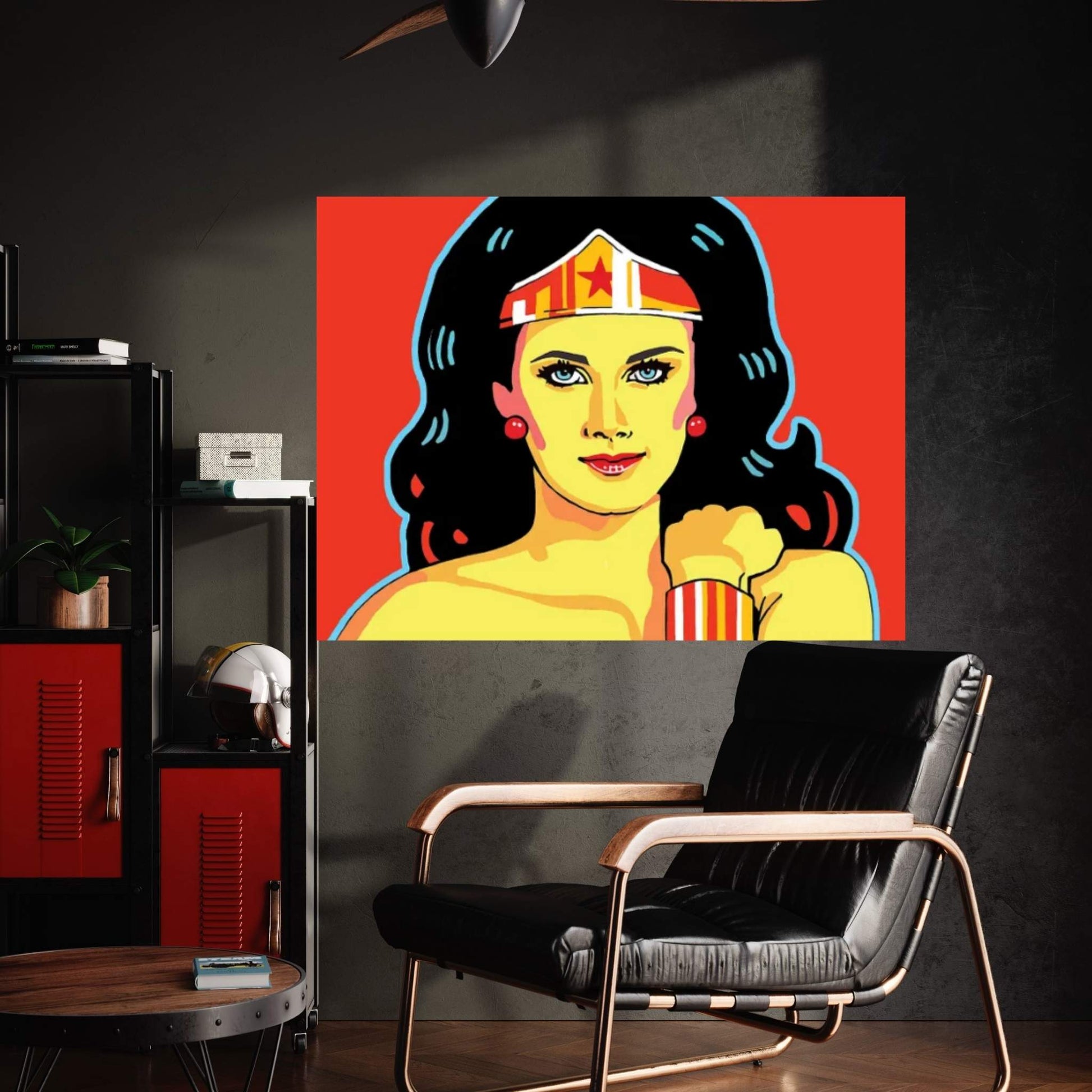 Wonder Woman Canvas Wall Art - Y Canvas