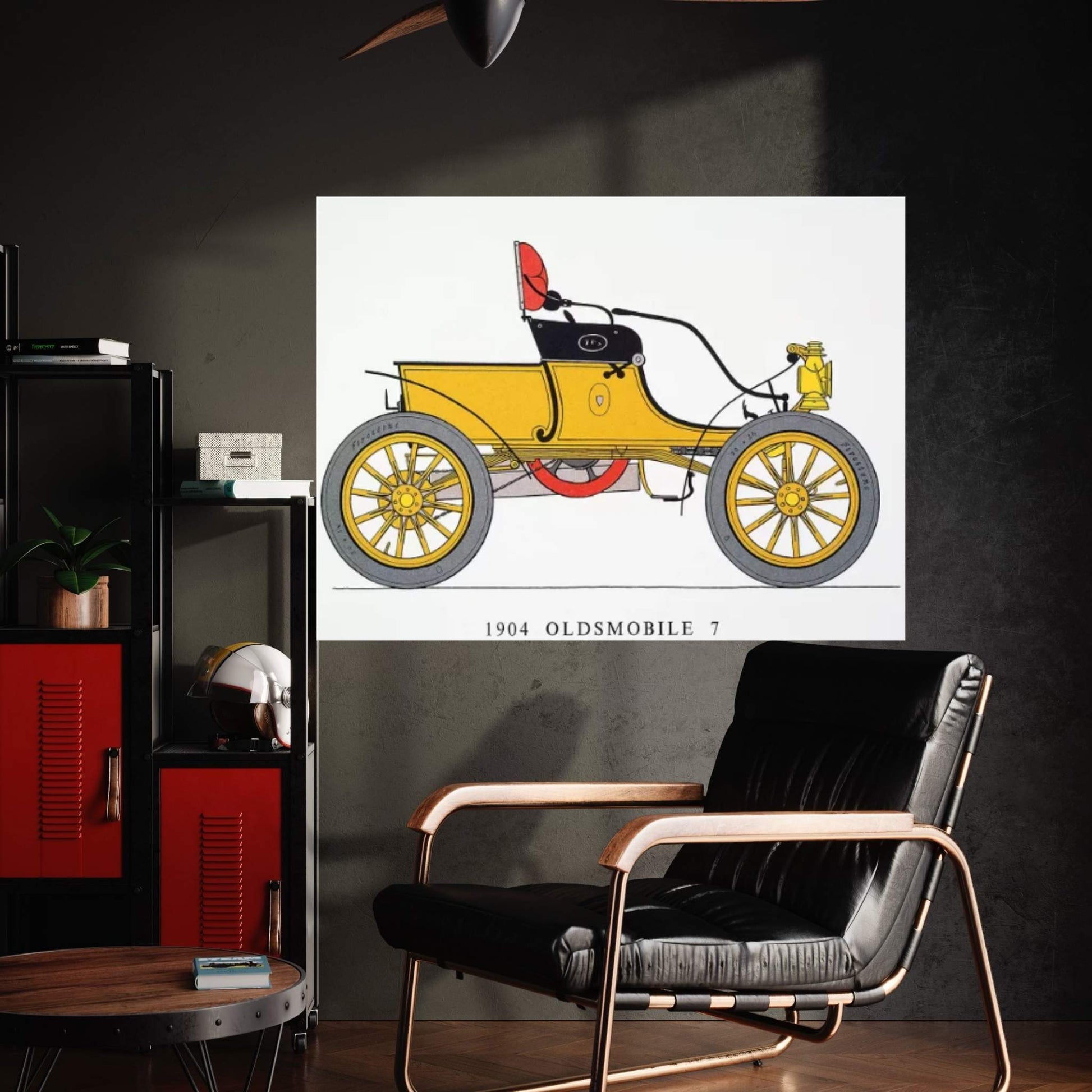 Auto: Oldsmobile, 1904 Canvas Wall Art - Y Canvas