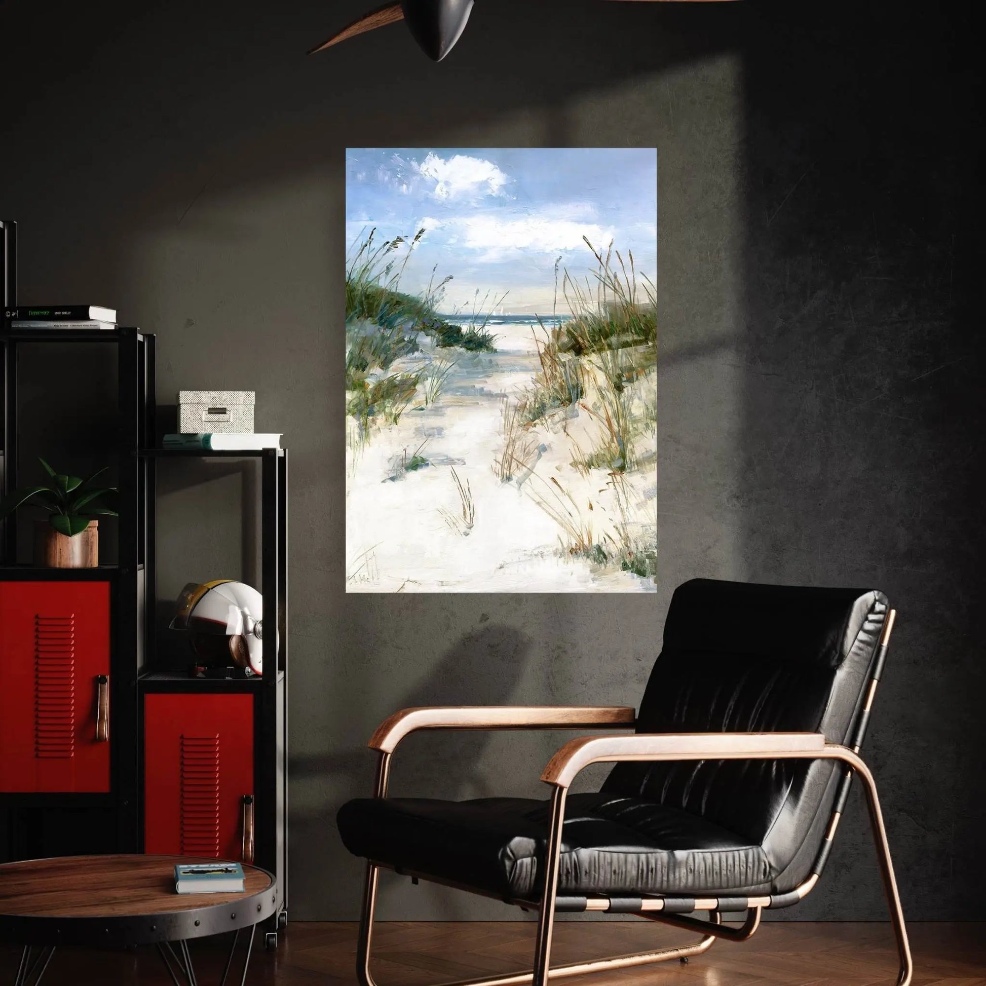 Dune View Canvas Wall Art - Y Canvas