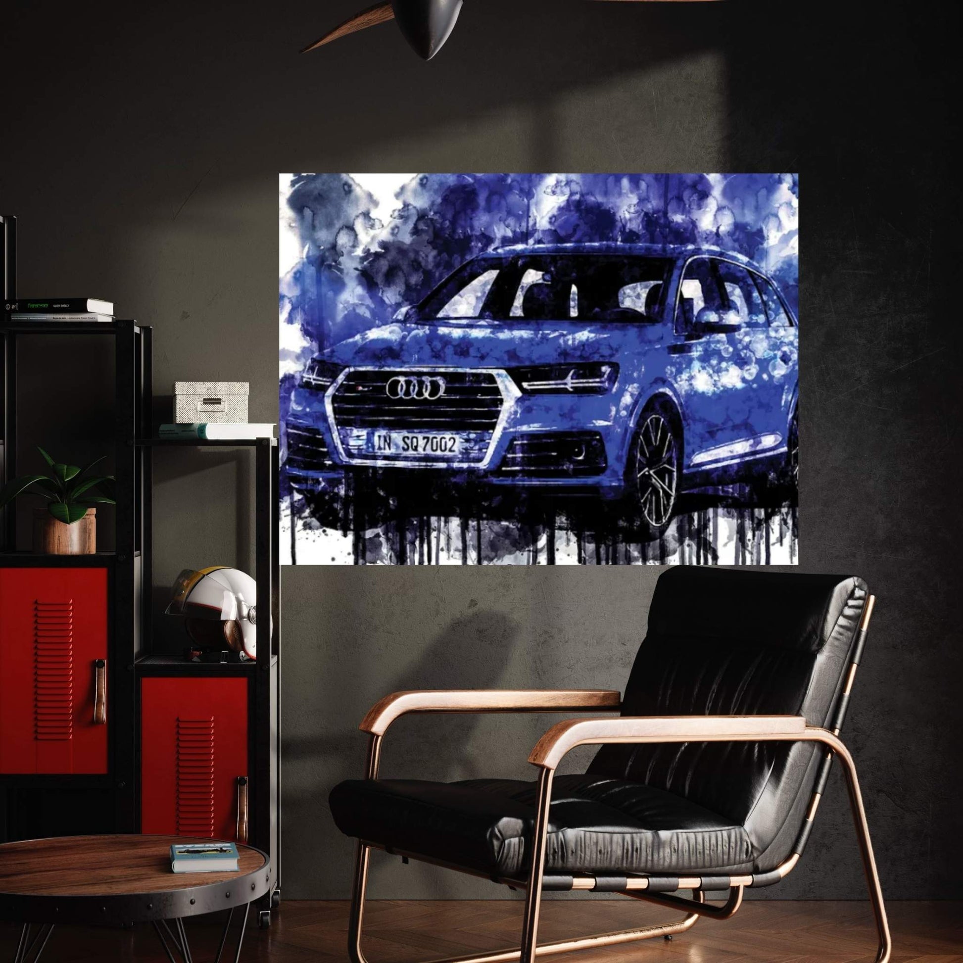 2017 Audi SQ7 TDI Canvas Wall Art - Y Canvas