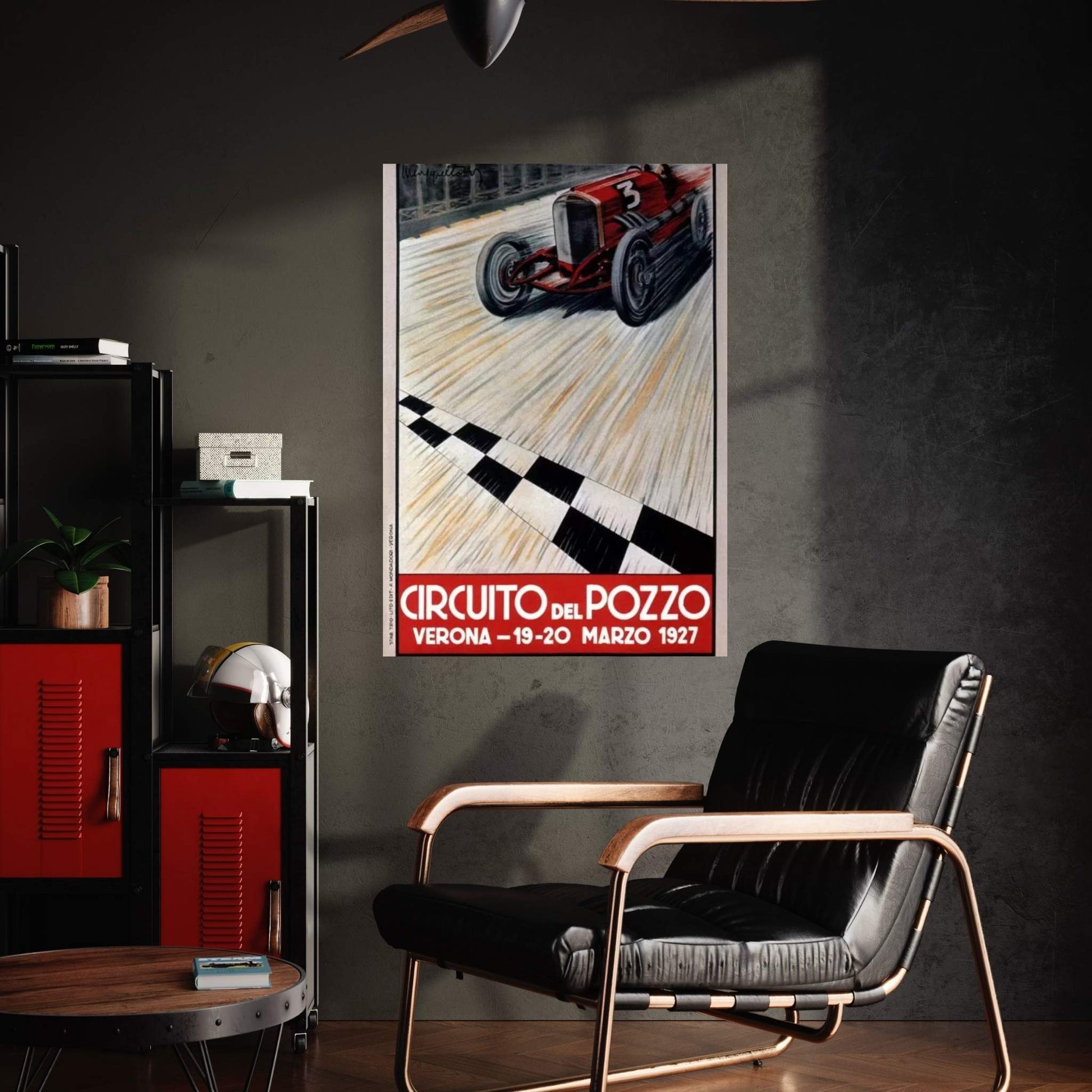 Circuit del Pozzo Italy Canvas Wall Art - Y Canvas