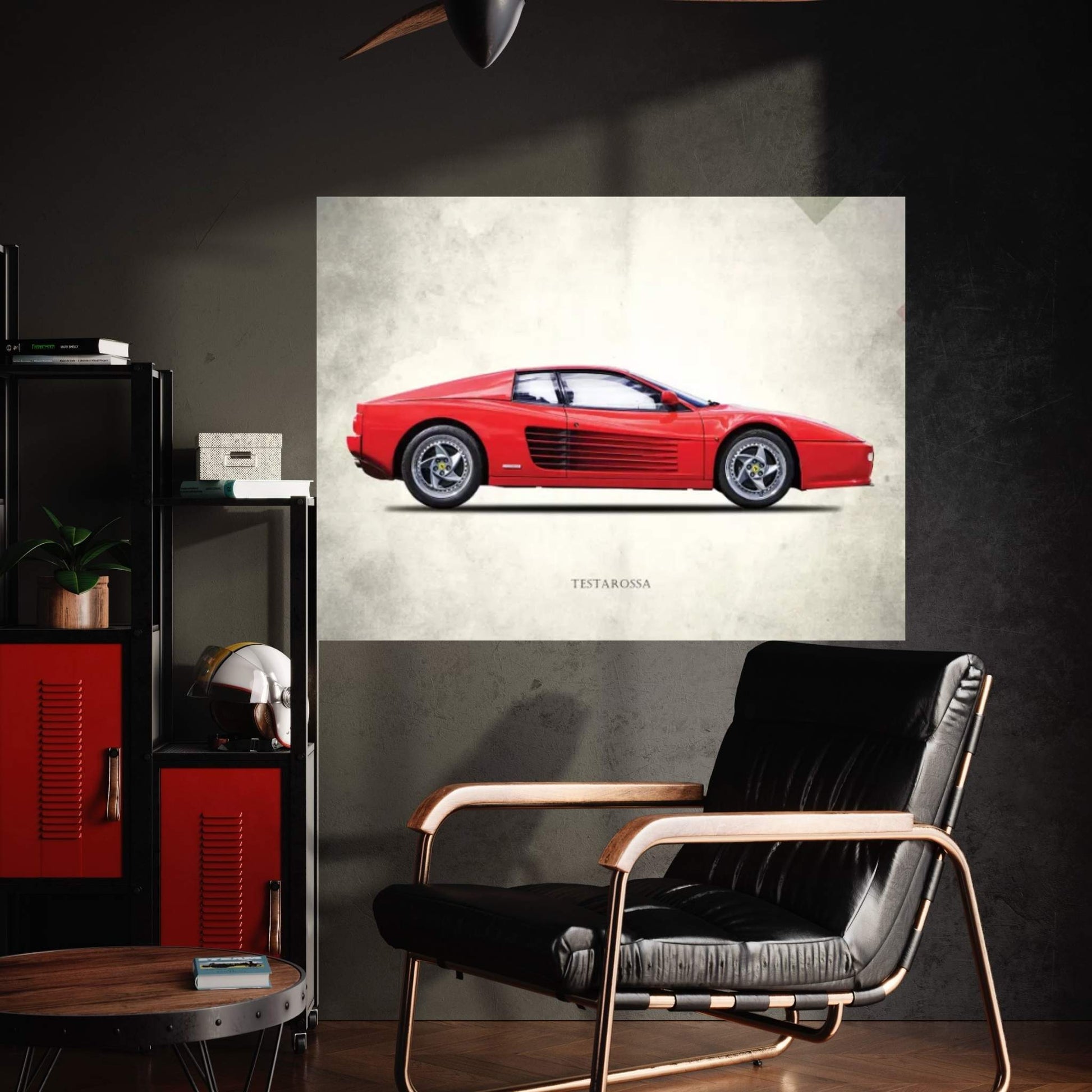 1996 Ferrari Testarossa Canvas Wall Art - Y Canvas