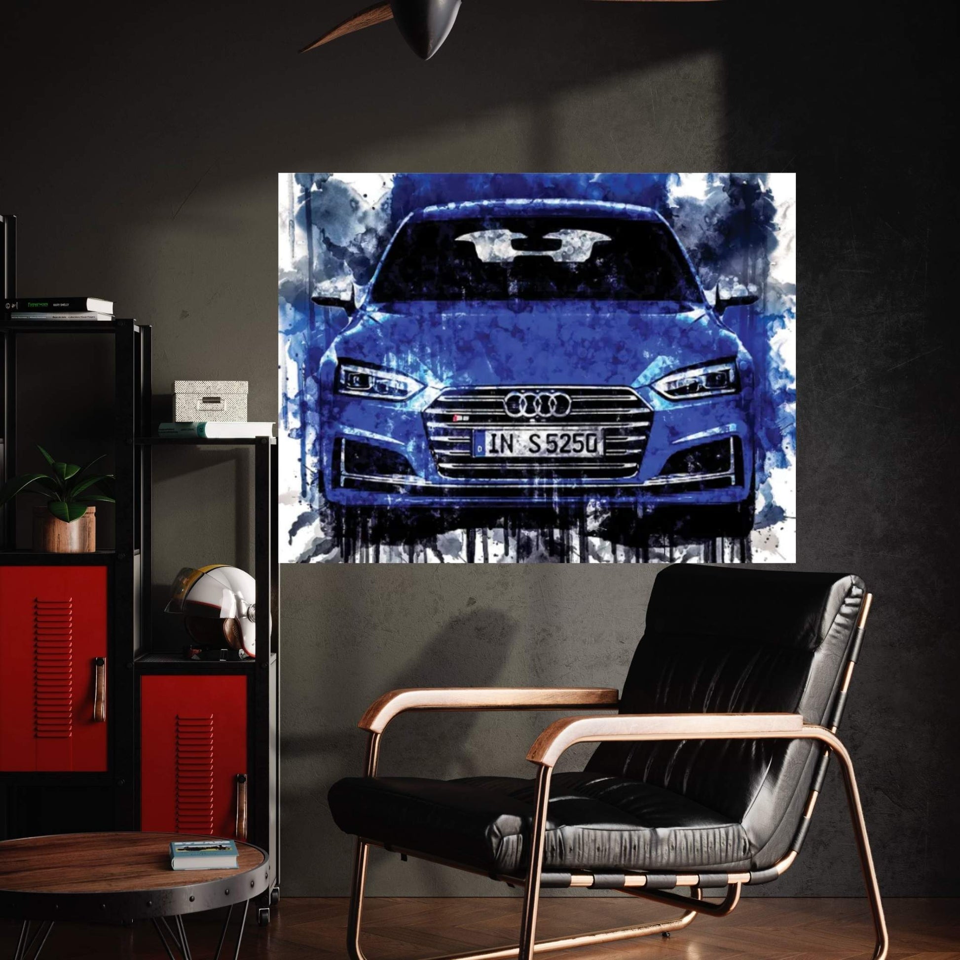 2018 Audi S5 Sportback Canvas Wall Art - Y Canvas