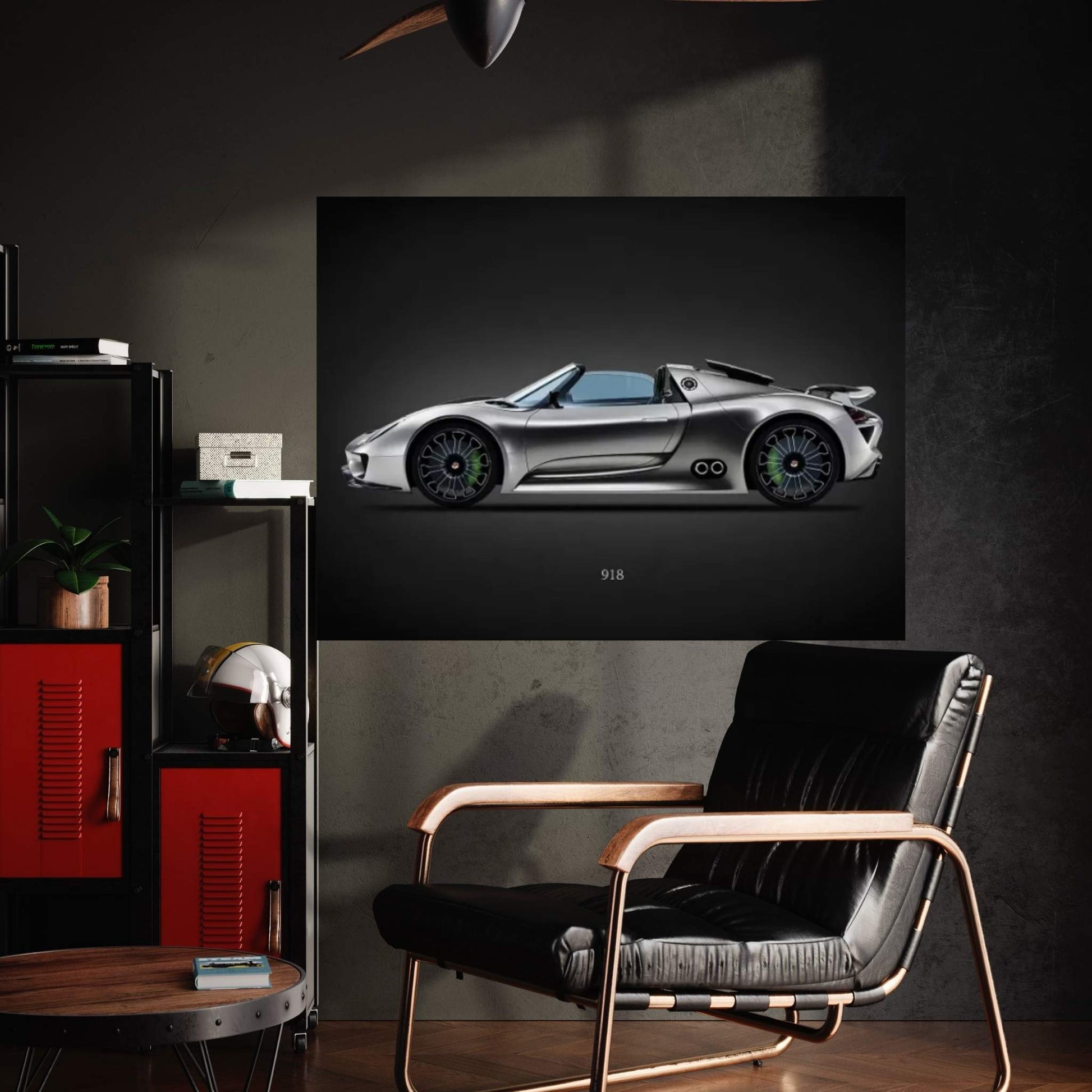 Porsche 918 Canvas Wall Art - Y Canvas