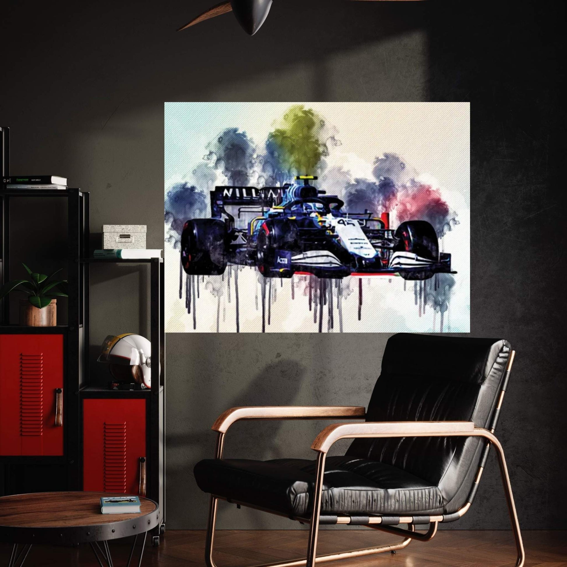 Robert Kubica Raceway Alfa Romeo Racing C41 On Track Formula 1 2021 F1 Cars Sportscars Canvas Wall Art - Y Canvas