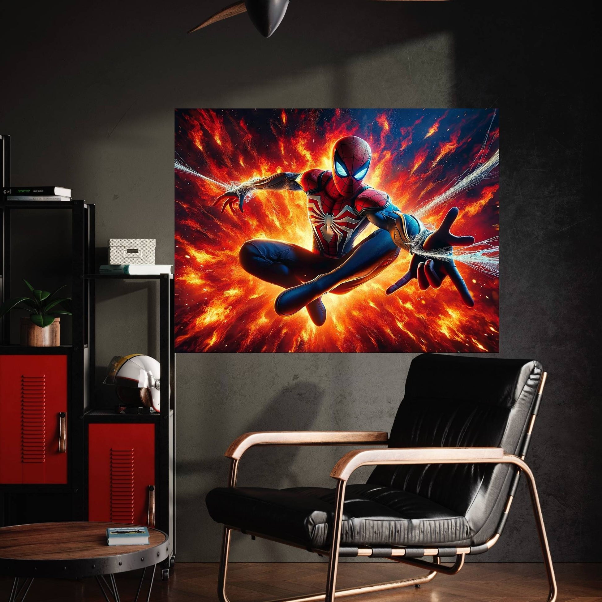 Spiderman Canvas Wall Art - Y Canvas