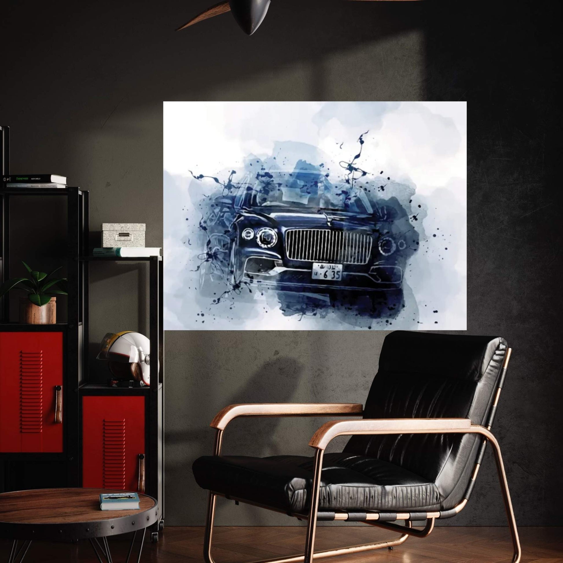 Bentley Flying Spur First 2020 Canvas Wall Art - Y Canvas