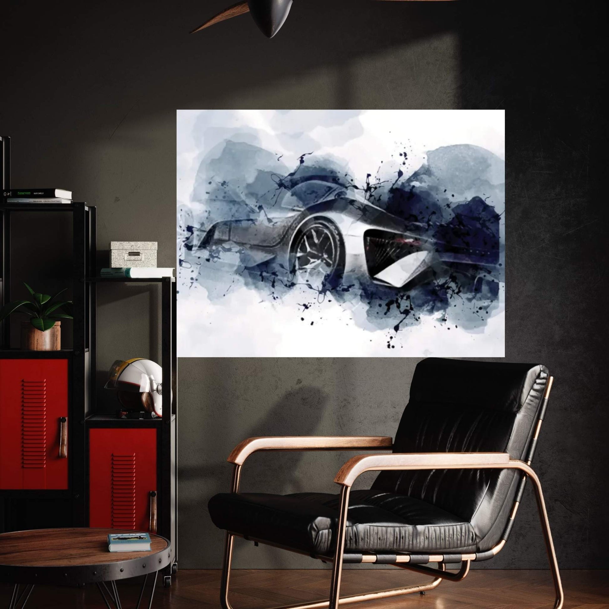 2021 Lexus Bev Sport Concept Exterior Silver Coupe Canvas Wall Art - Y Canvas