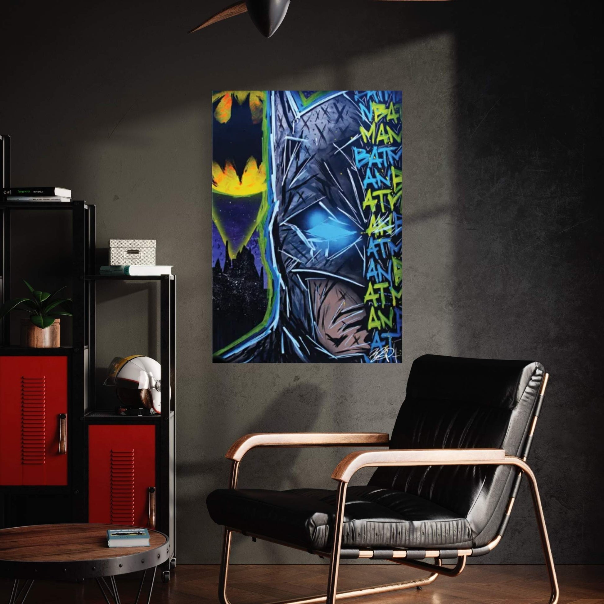 Calling The Bat Canvas Wall Art - Y Canvas