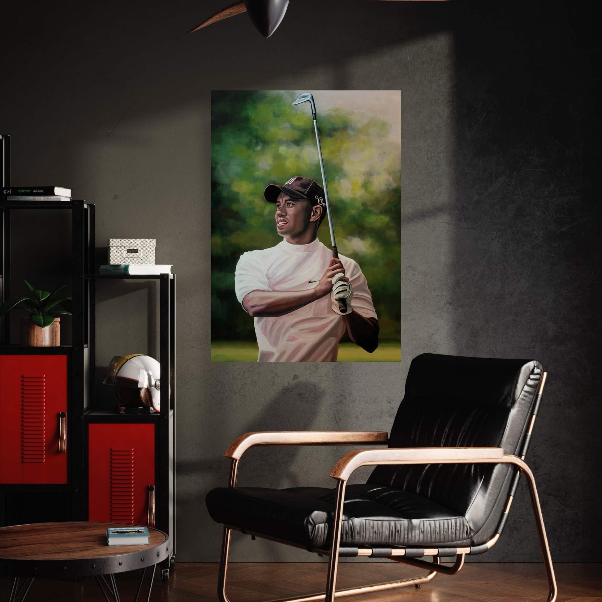 Tiger Woods Canvas Wall Art - Y Canvas