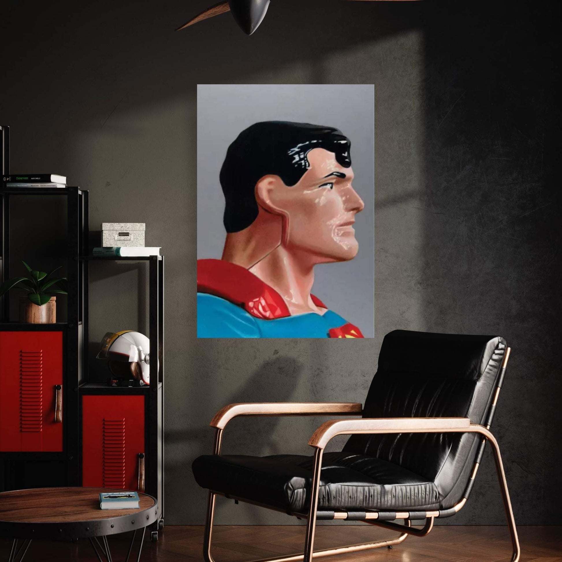 Replicant Study - Superman Canvas Wall Art - Y Canvas