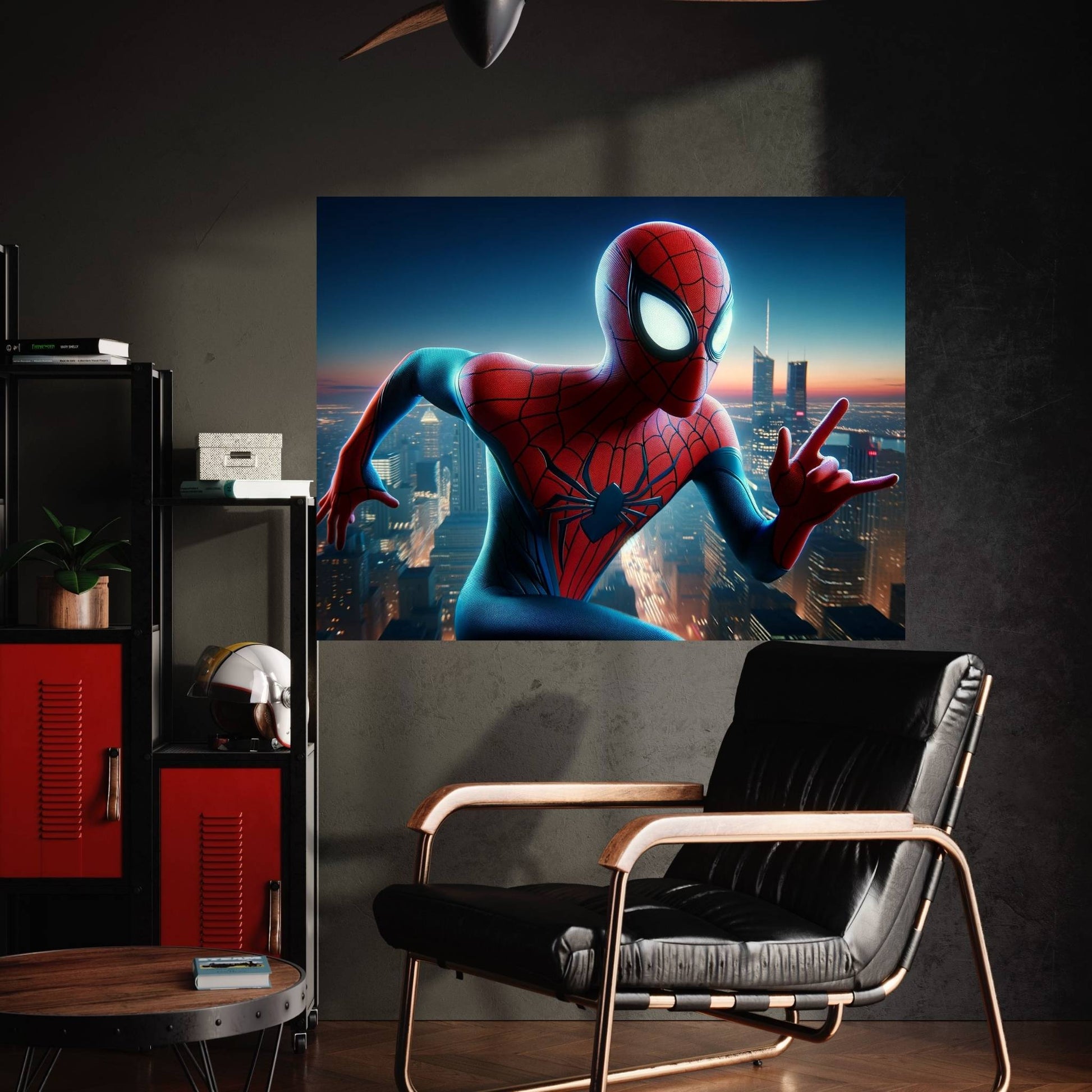 Spiderman Canvas Wall Art - Y Canvas