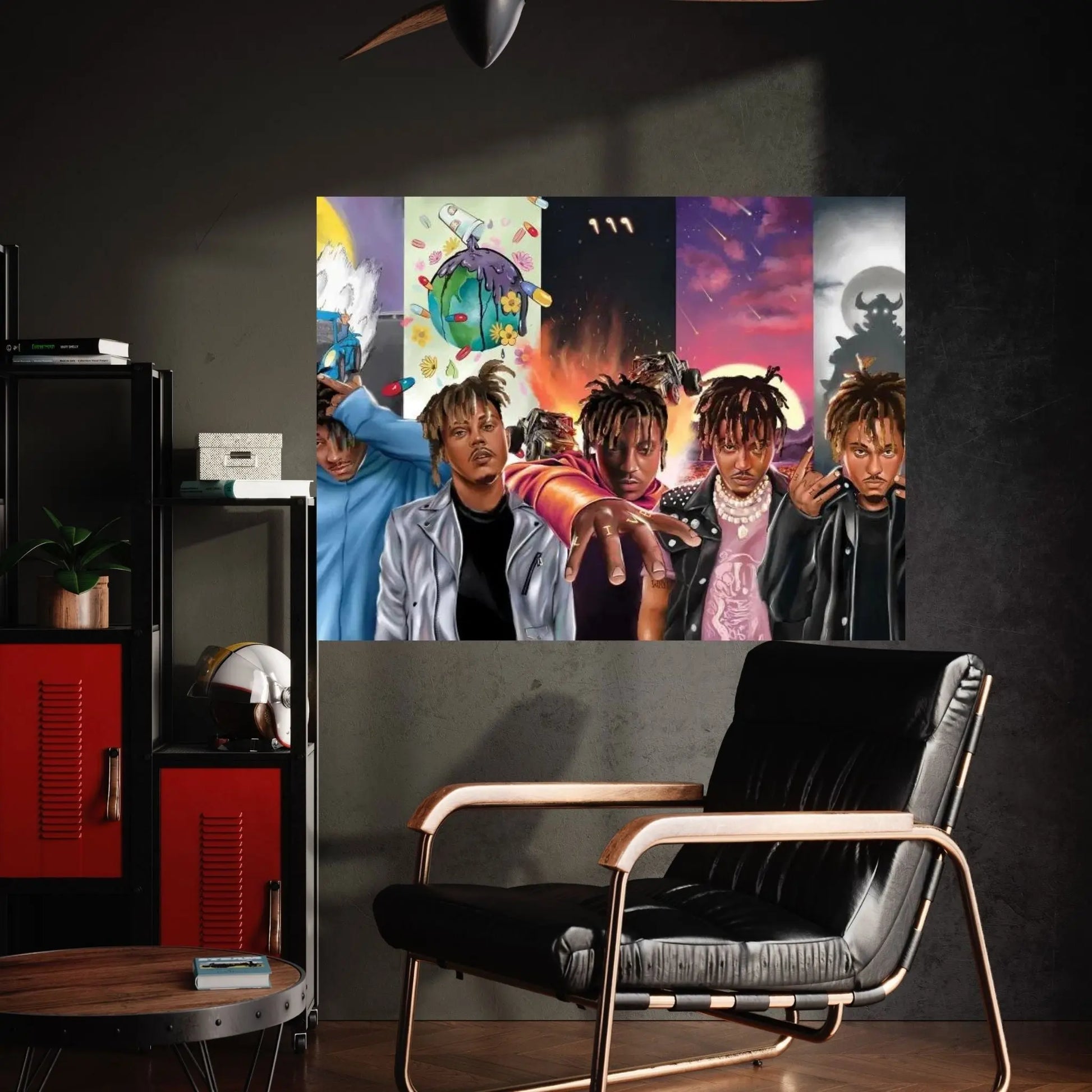 Evolution Of Juice Wrld Canvas Wall Art - Y Canvas