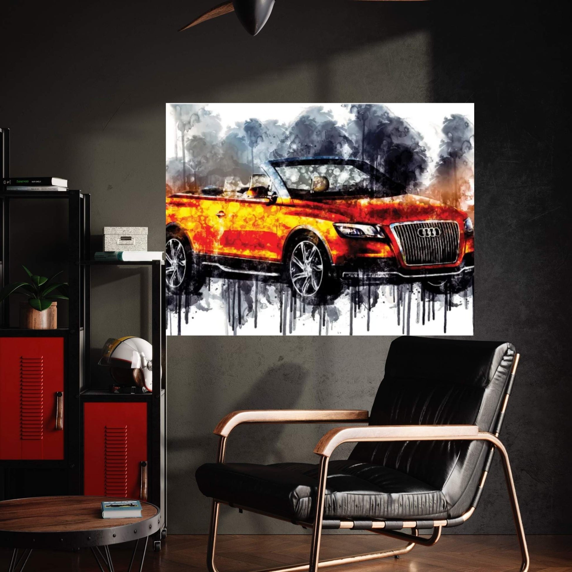 Car Audi Cross Cabriolet Quattro Canvas Wall Art - Y Canvas