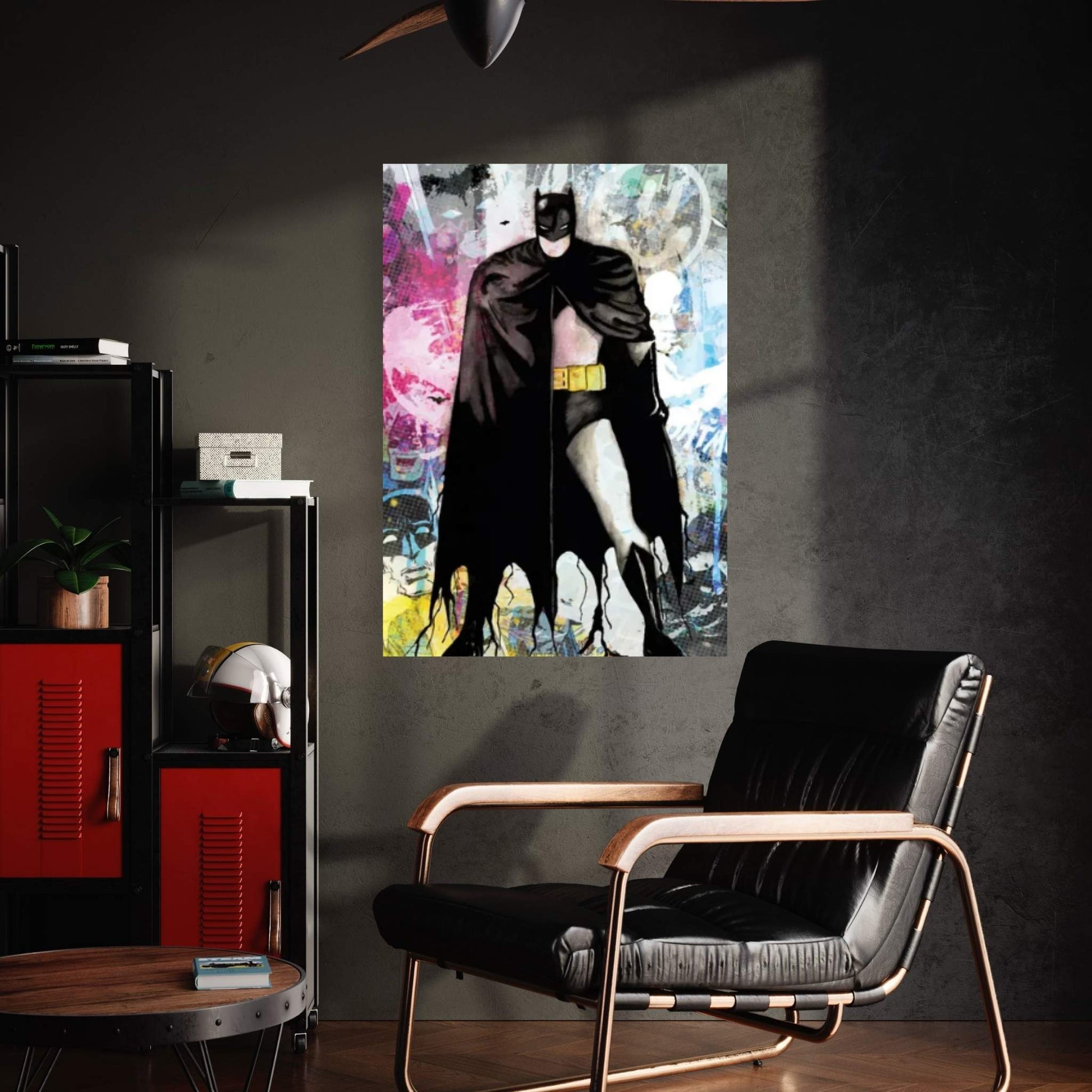 Dark Knight Canvas Wall Art - Y Canvas