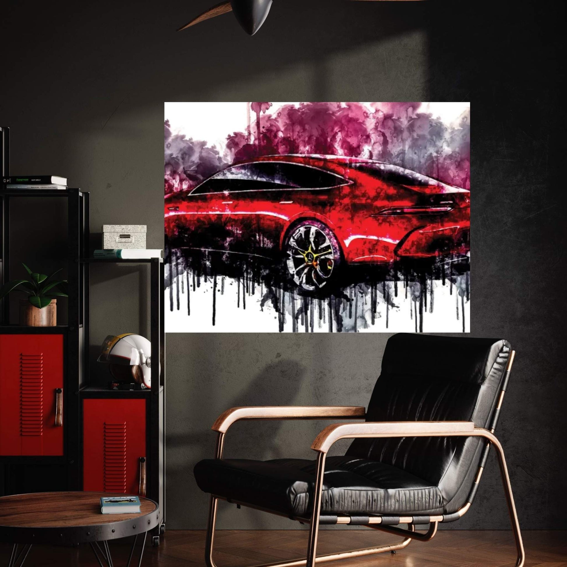 2017 Mercedes AMG GT Concept Vehicle CLXXXVII Canvas Wall Art - Y Canvas