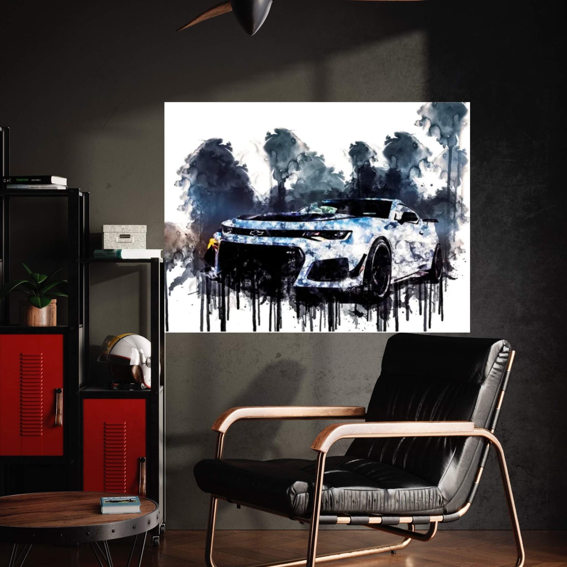 2018 Chevrolet Camaro ZL1 1LE Canvas Wall Art - Y Canvas