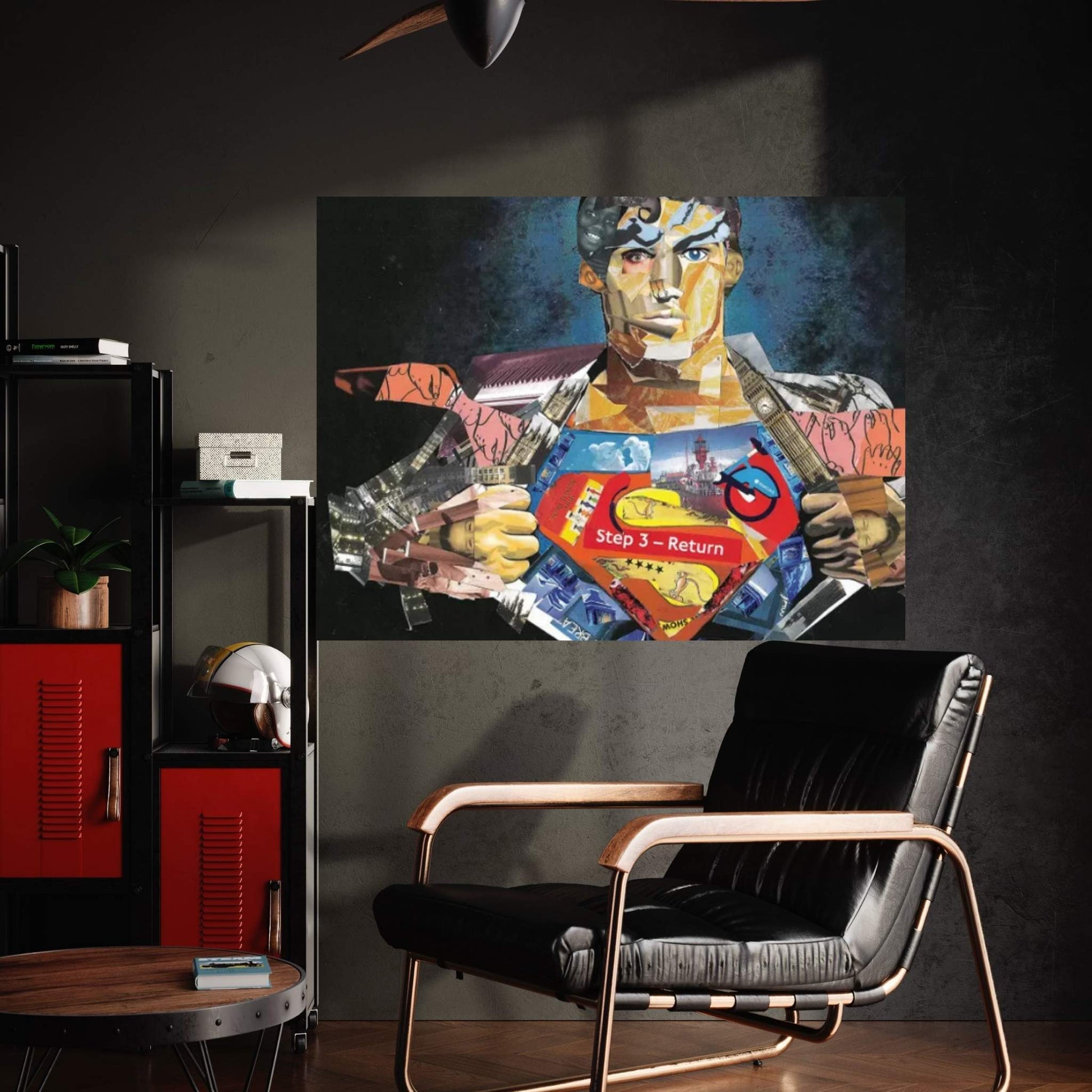 Superman I Canvas Wall Art - Y Canvas