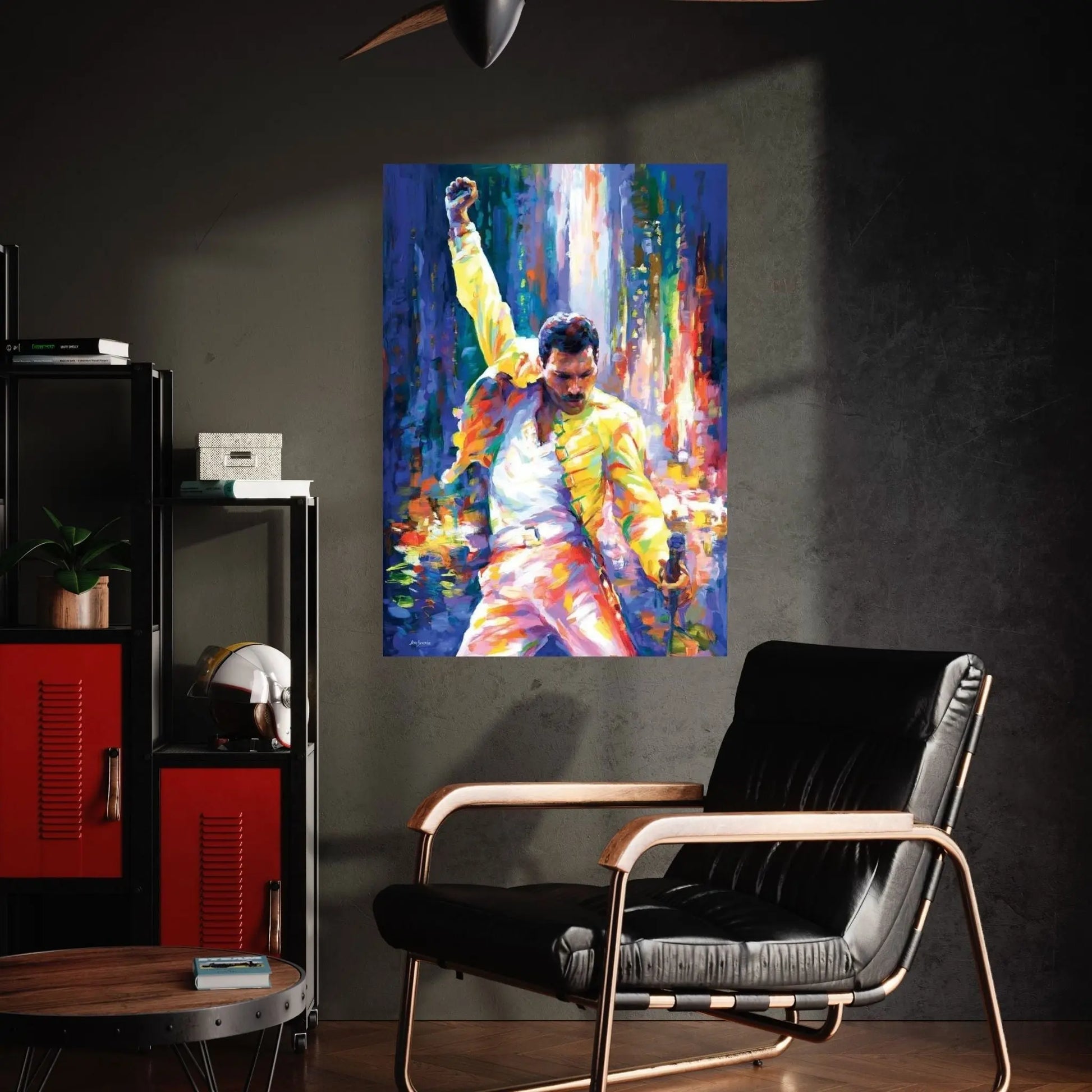 Freddie Mercury Canvas Wall Art - Y Canvas