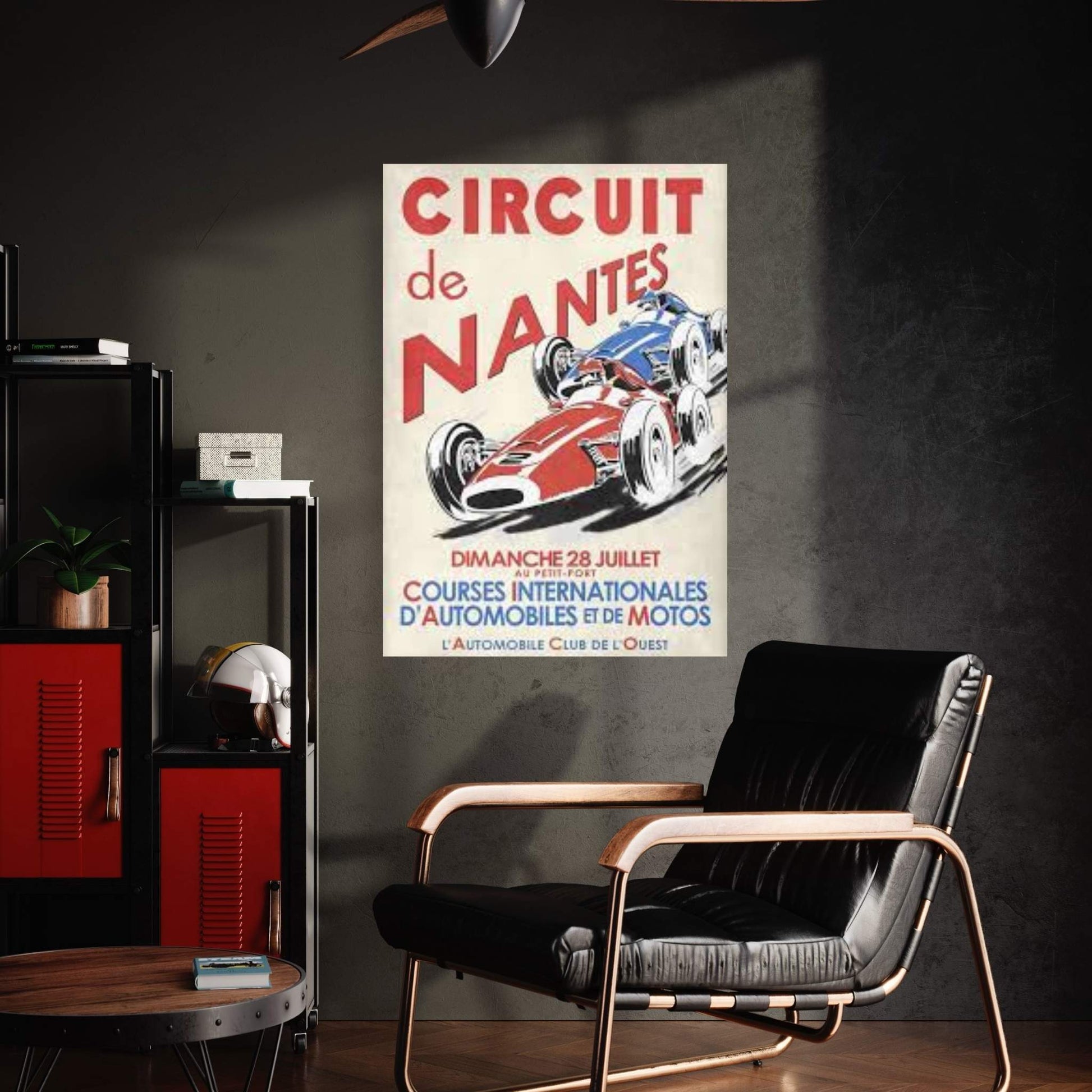 Circuit De Nantes 1946 Canvas Wall Art - Y Canvas