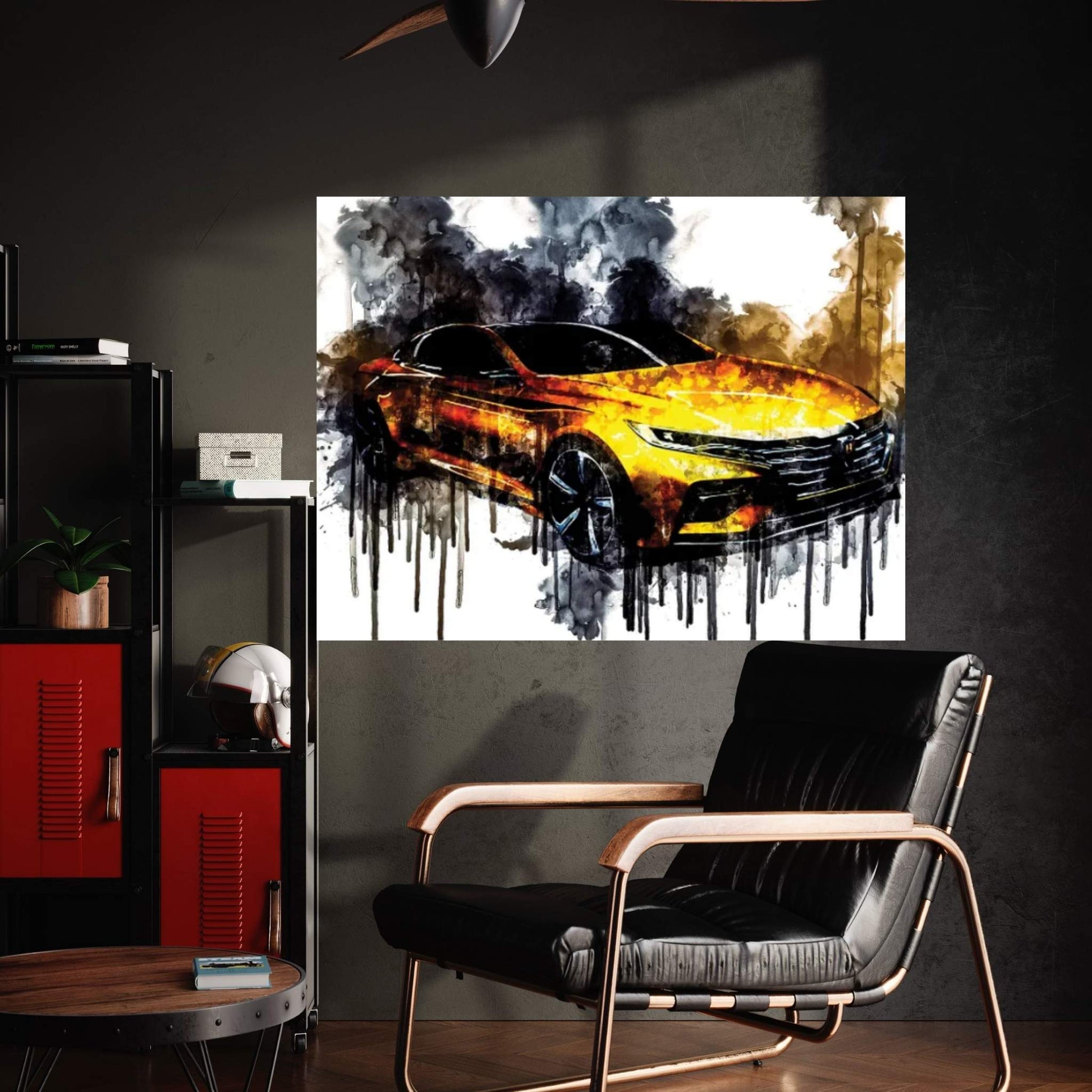 Roewe Vision R Concept 2016 Canvas Wall Art - Y Canvas