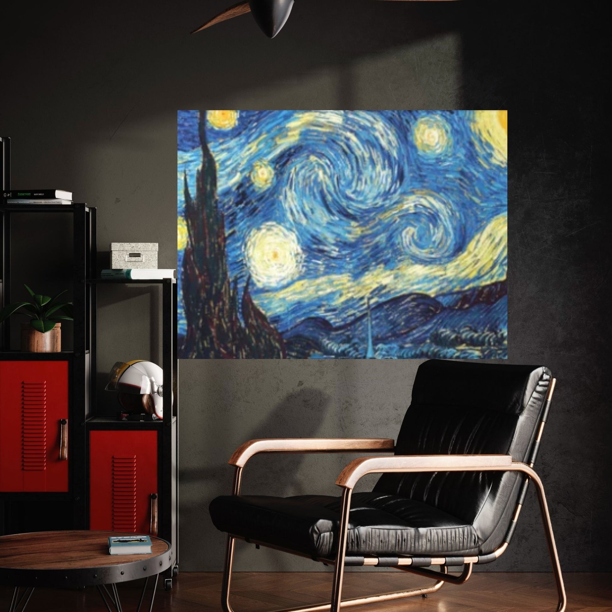 The Starry Night (1889) - Vincent Van Gogh | Vincent Van Gogh Canvas Print | The Starry Night Canvas - Y Canvas