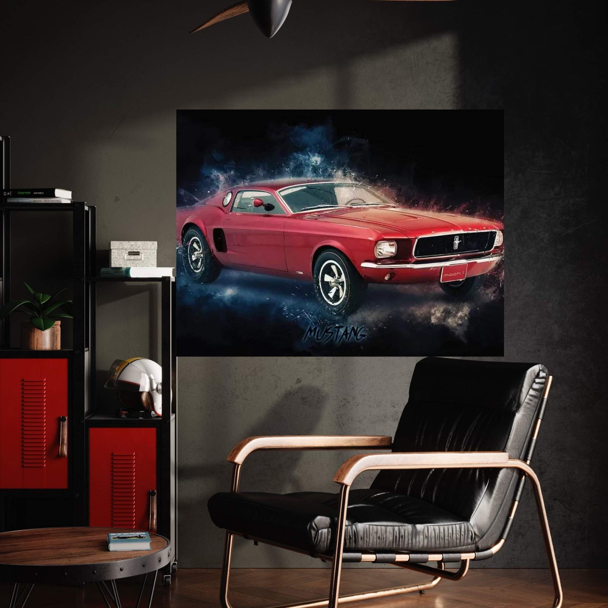 Mustang Canvas Wall Art - Y Canvas