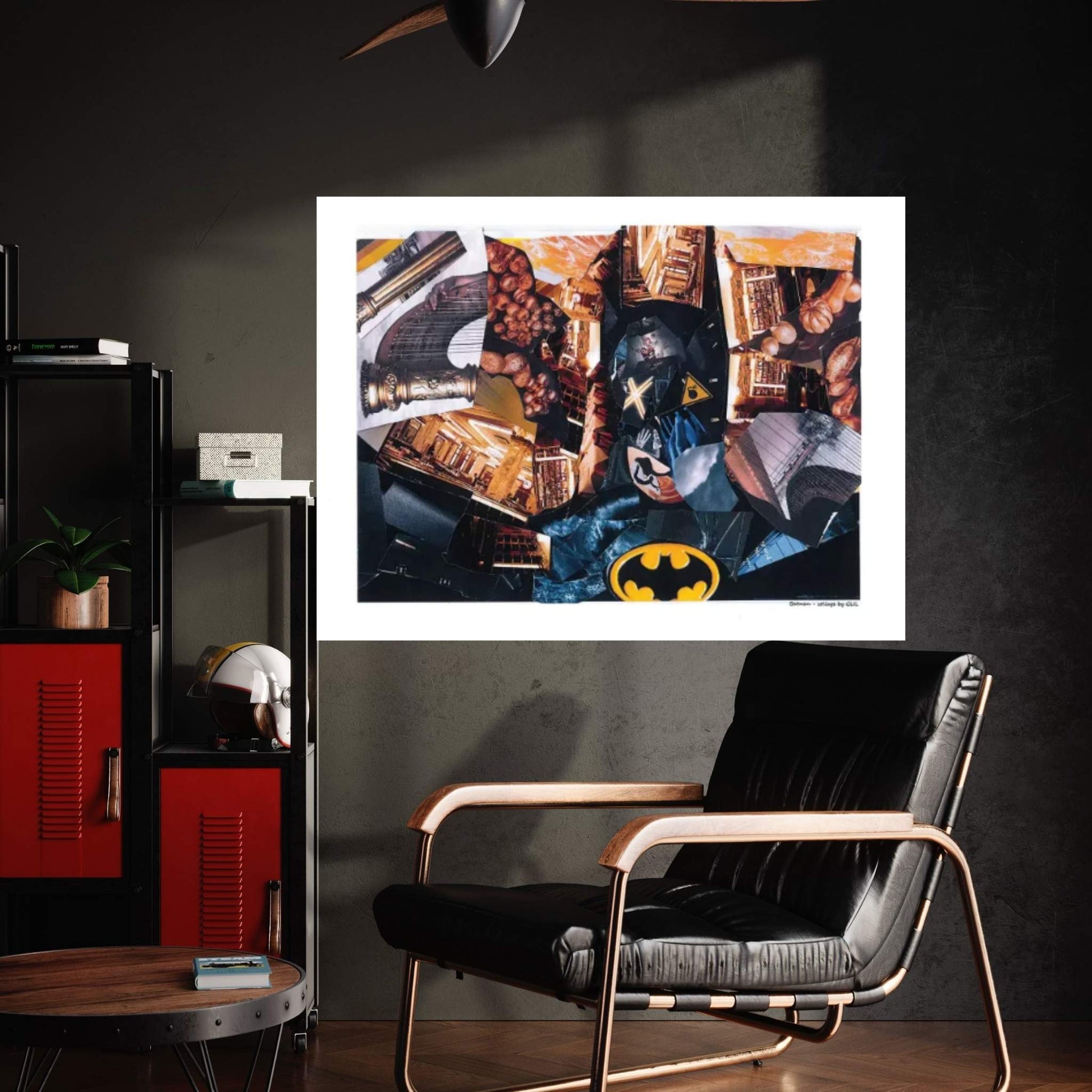 Batman Canvas Wall Art - Y Canvas